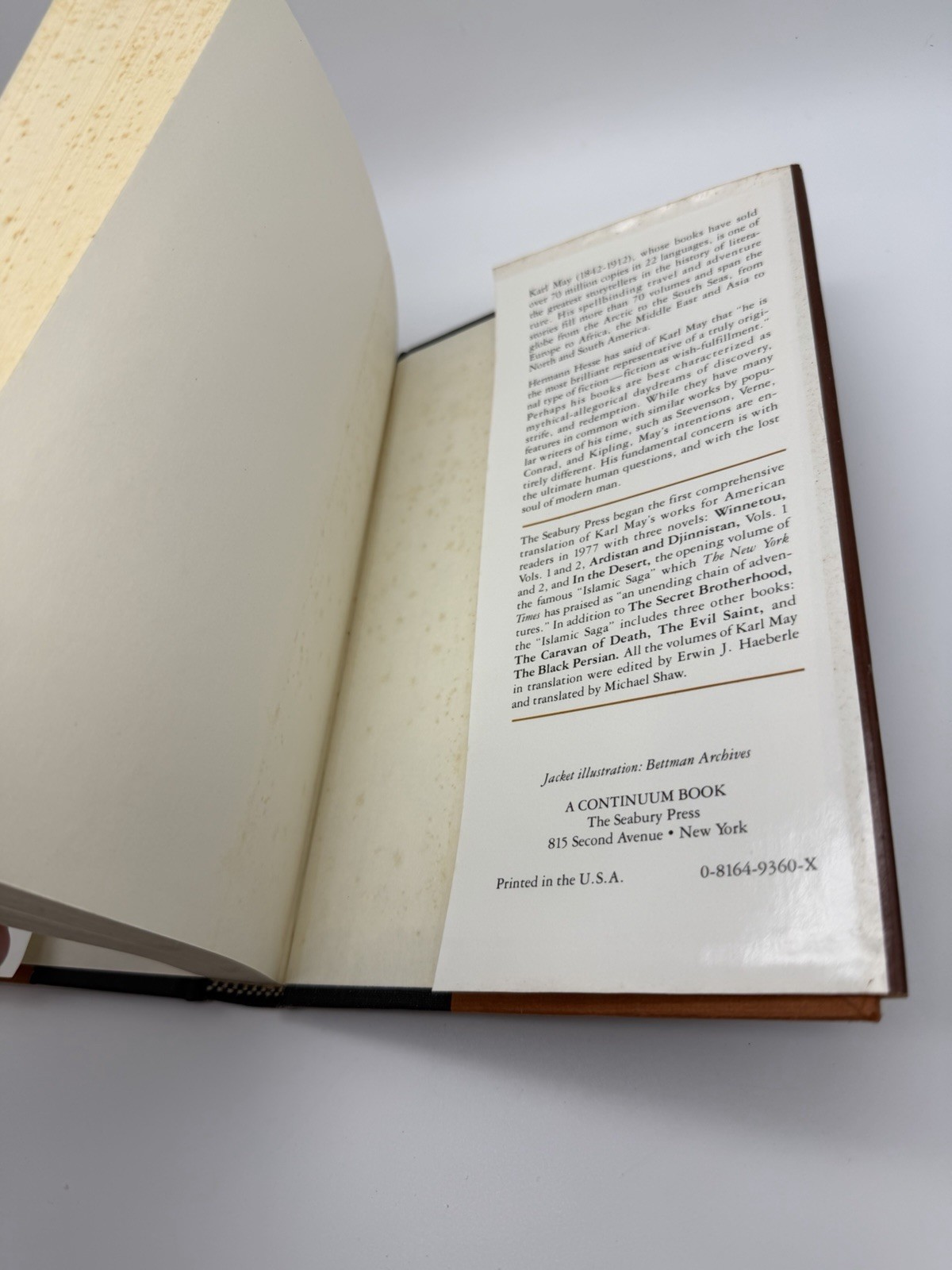 THE Secret Brotherhood COLLECTED WORKS OF KARL MAY SERIES By Erwin J. Haeberle