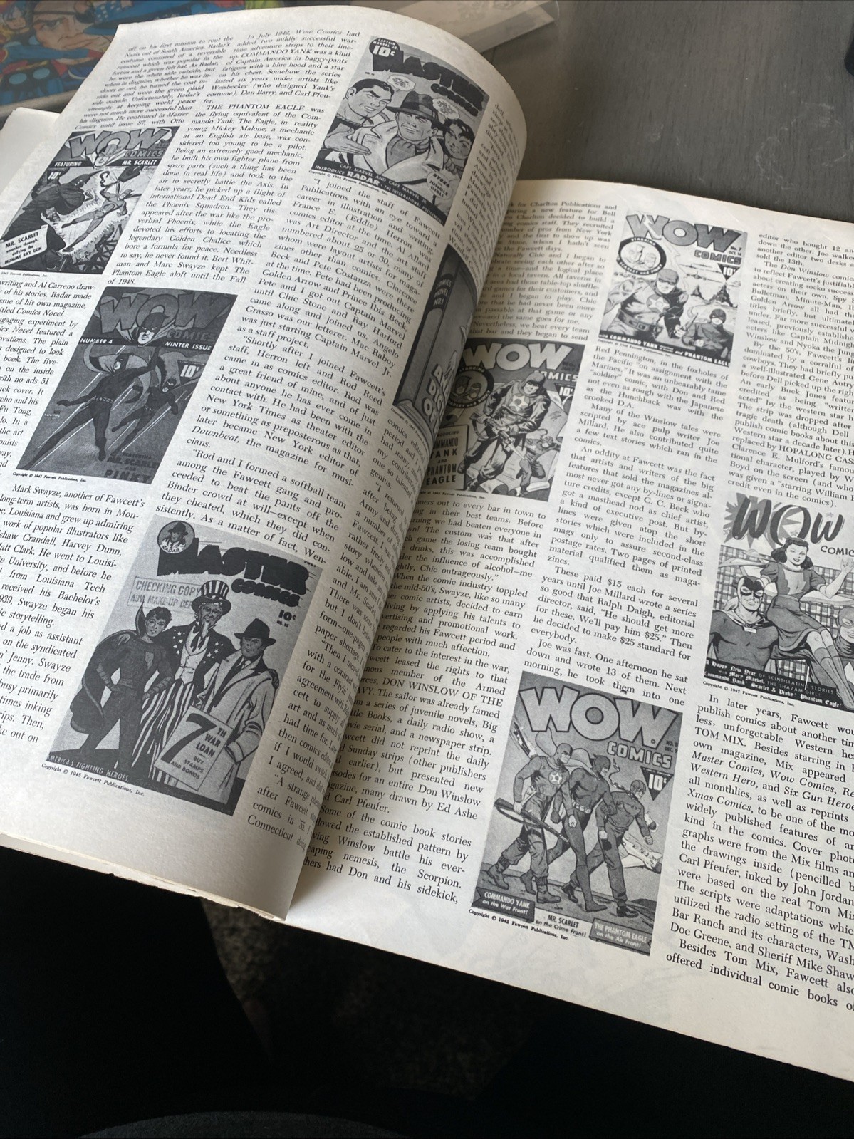 VTG 1972 HISTORY OF COMICS 2 STERANKO SUPERGRAPHICS CAPT AMERICA FURY