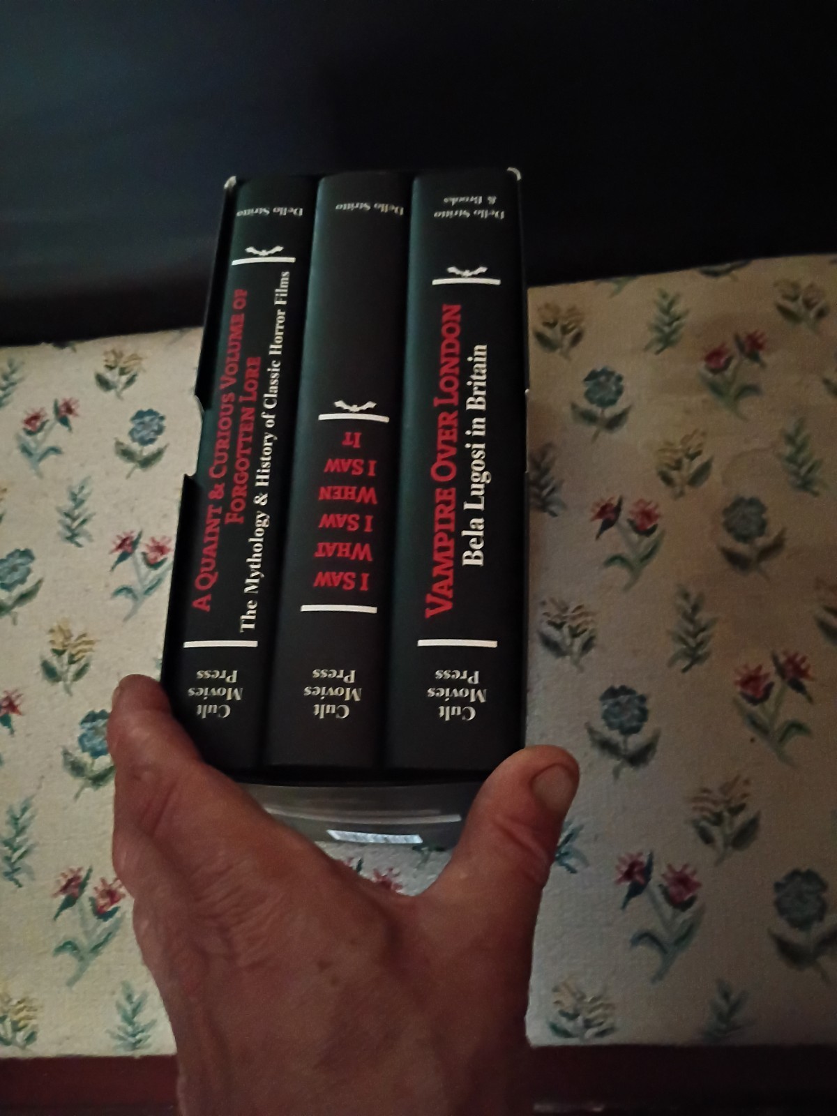 SIGNED 1st ED Set Of 3: A Quaint & Curious Volume Vampire Over London I Saw What