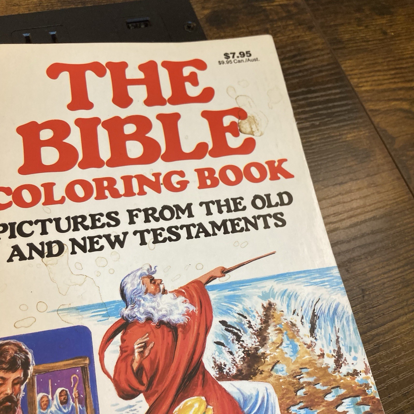 The Bible Coloring Book Jesus Mary Creative Child 1991 Vtg – 156 Unused Pages