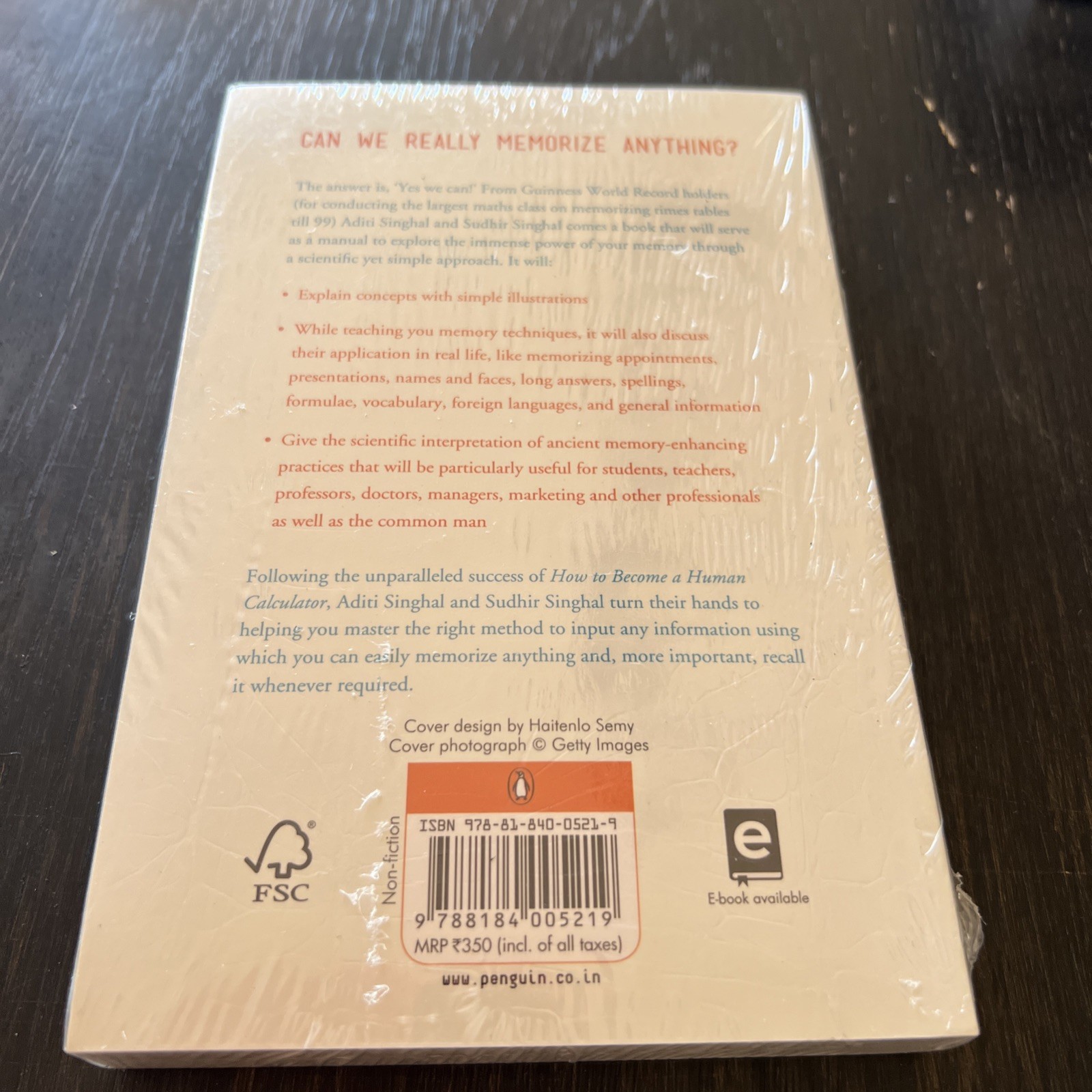 How To Memorize Anything by Aditi Singhal Sudhir Singhal 2015 Paperback New