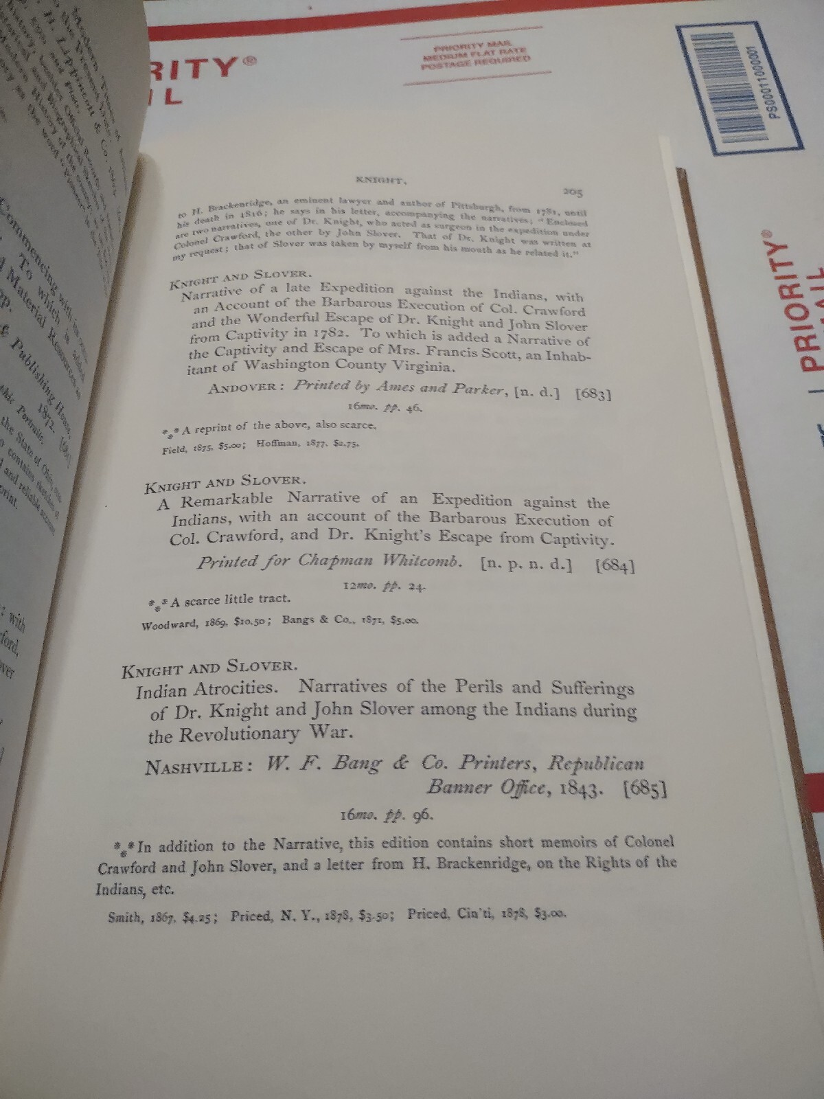 A BIBLIOGRAPHY OF THE STATE OF OHIO BEING A CATALOGUE OF BOOKS AND PAMPHLETS…
