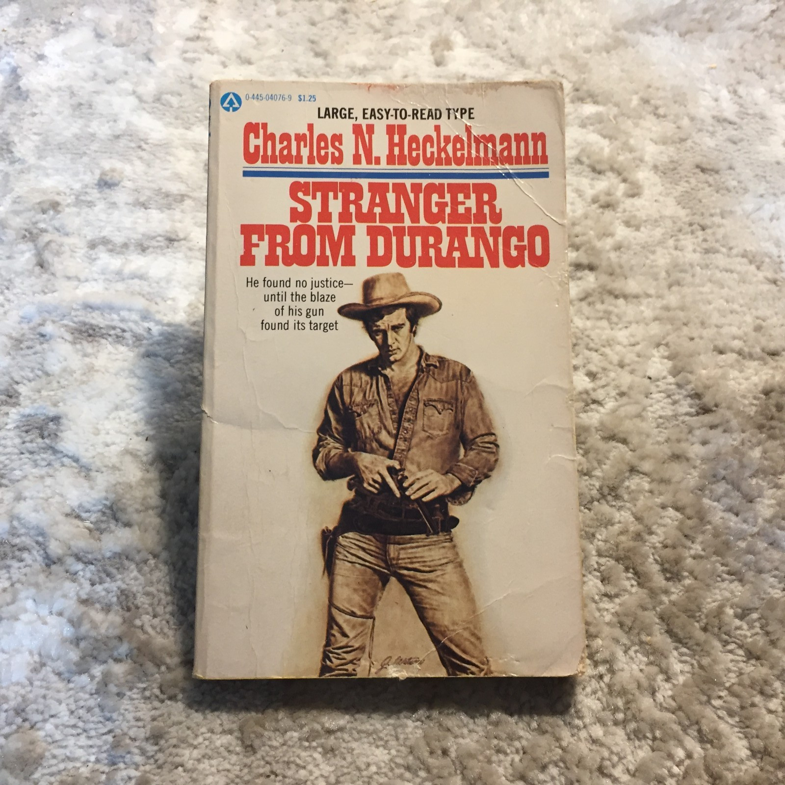 Stranger From Durango Charles N. Heckelmann 1977 Popular Library Vigilantism