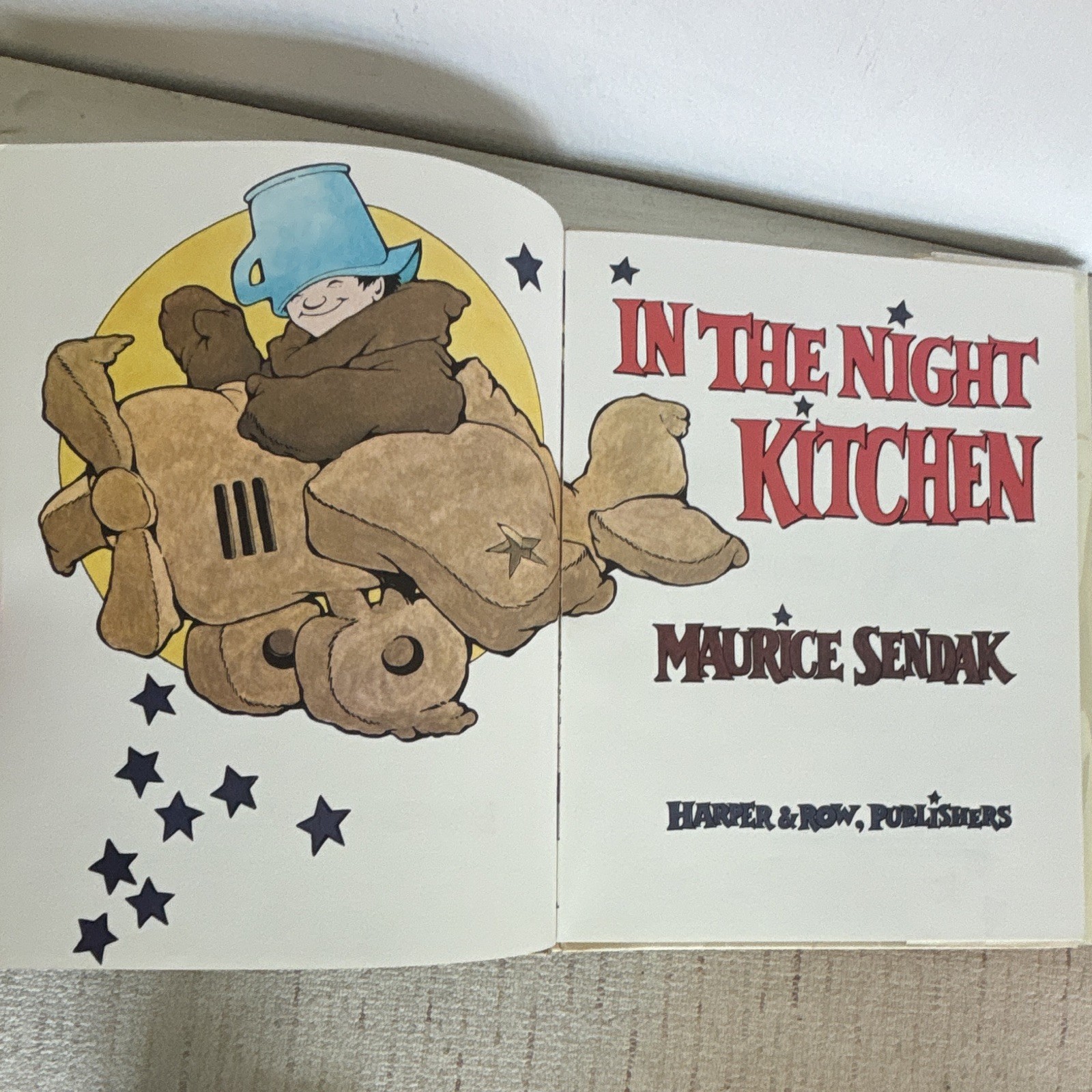 In the Night Kitchen ~ Sendak~ 1st Print 1st Ed VG dust jacket “1070” 7 titles