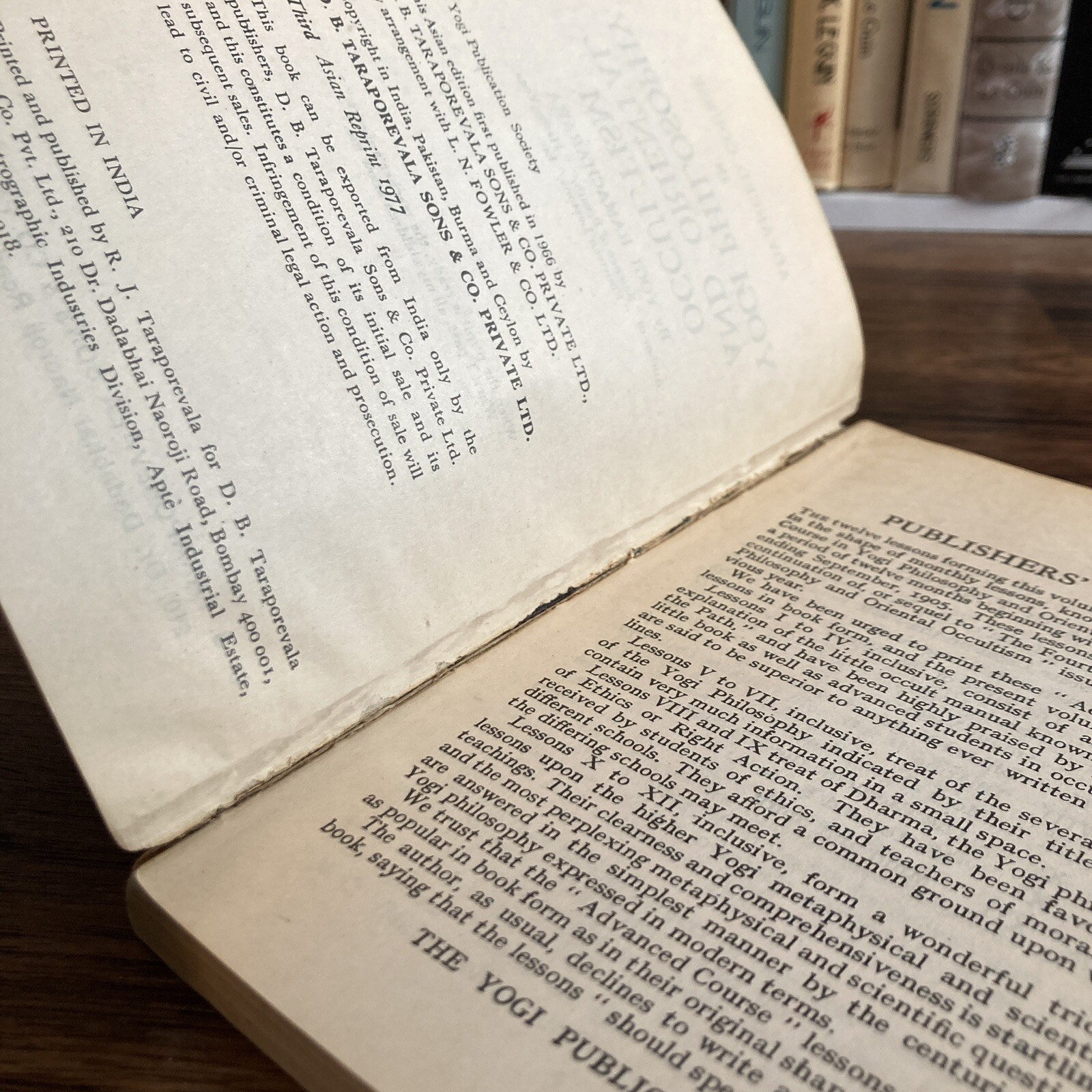 Advanced Course in Yoga Philosophy & Oriental Occultism – Yogi Ramacharaka 1977