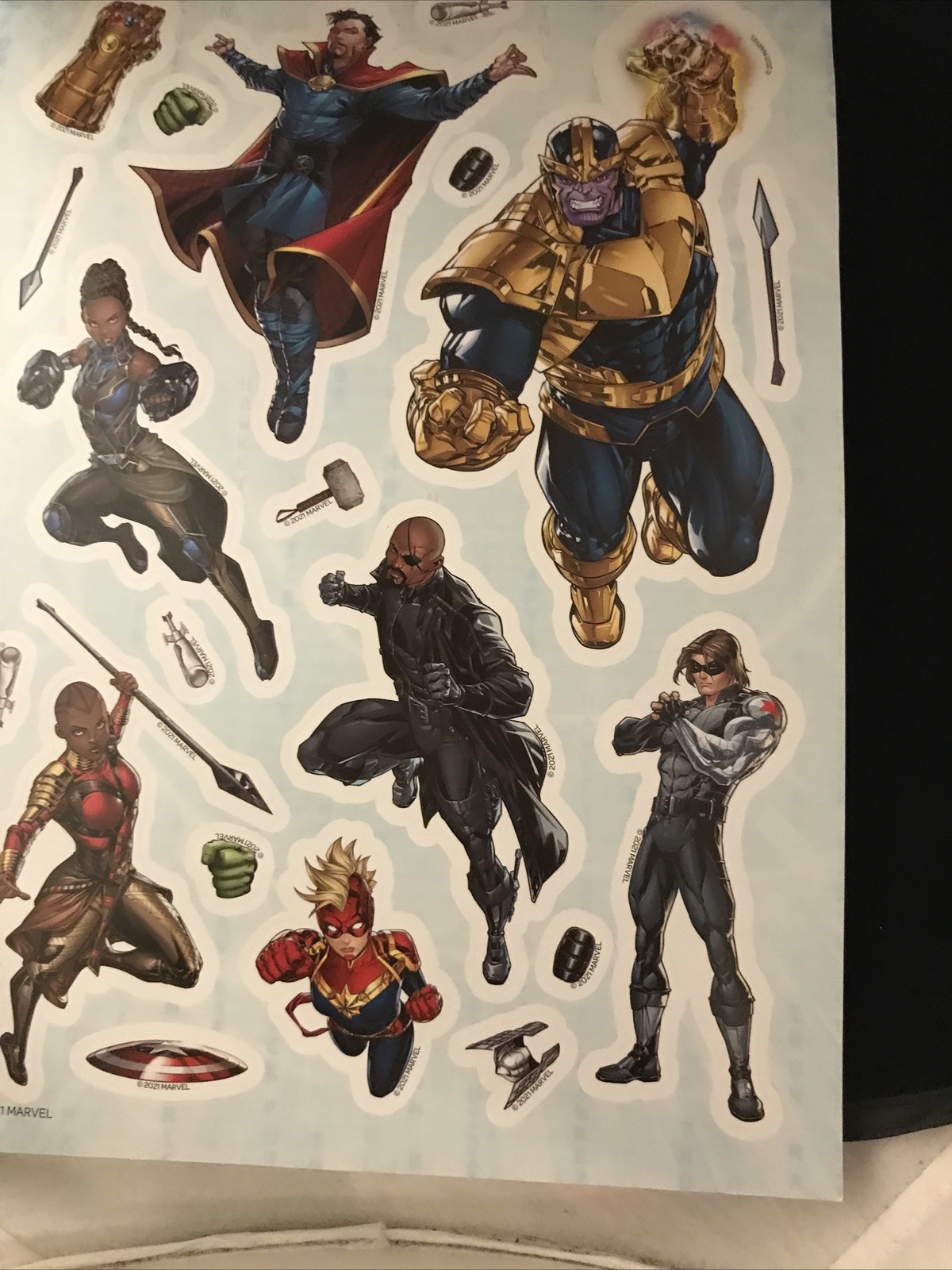 Marvel Avengers Create-A-Scene 130 Sticker Activity Pad to Color Book