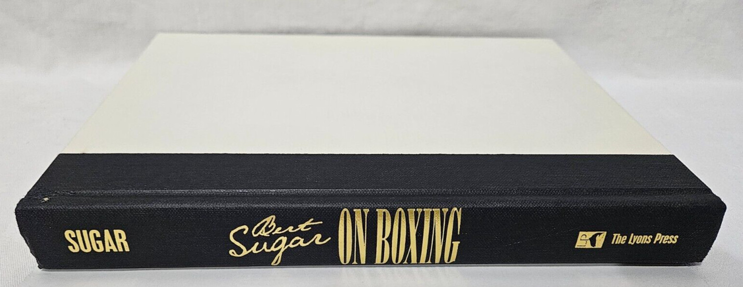 Burt Sugar on Boxing by Bert Randolph Sugar, Signed, 2003 1st Edition/1st Print