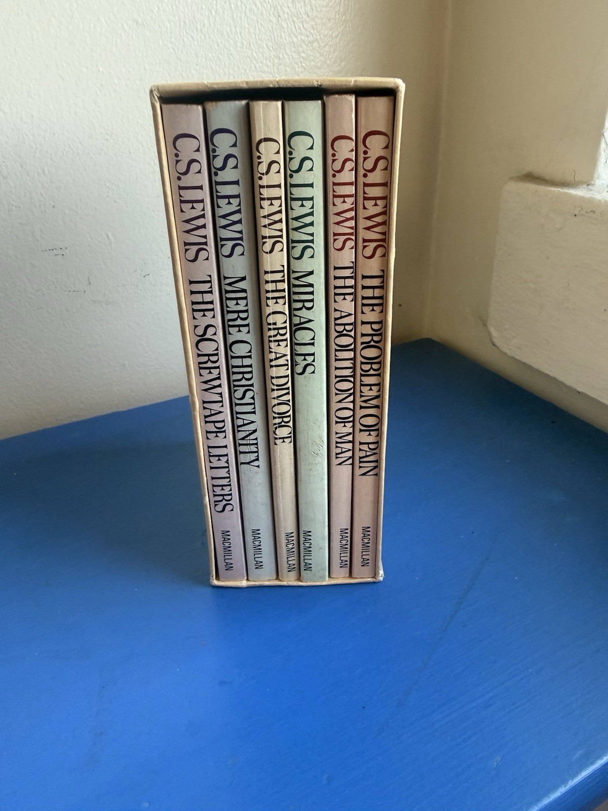 Vintage C. S. Lewis Box Set Six Spiritual Classics
