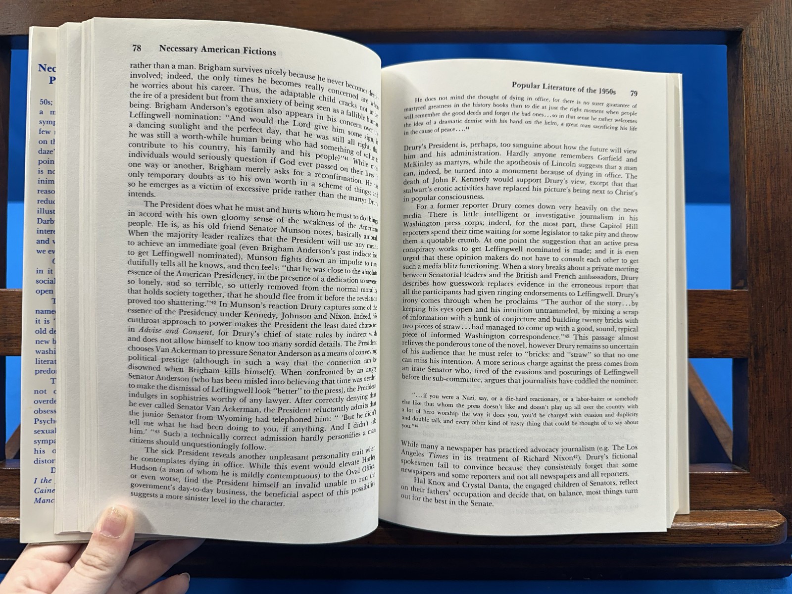 Necessary American Fictions: Popular Literature of the 1950’s- Darby, 1987