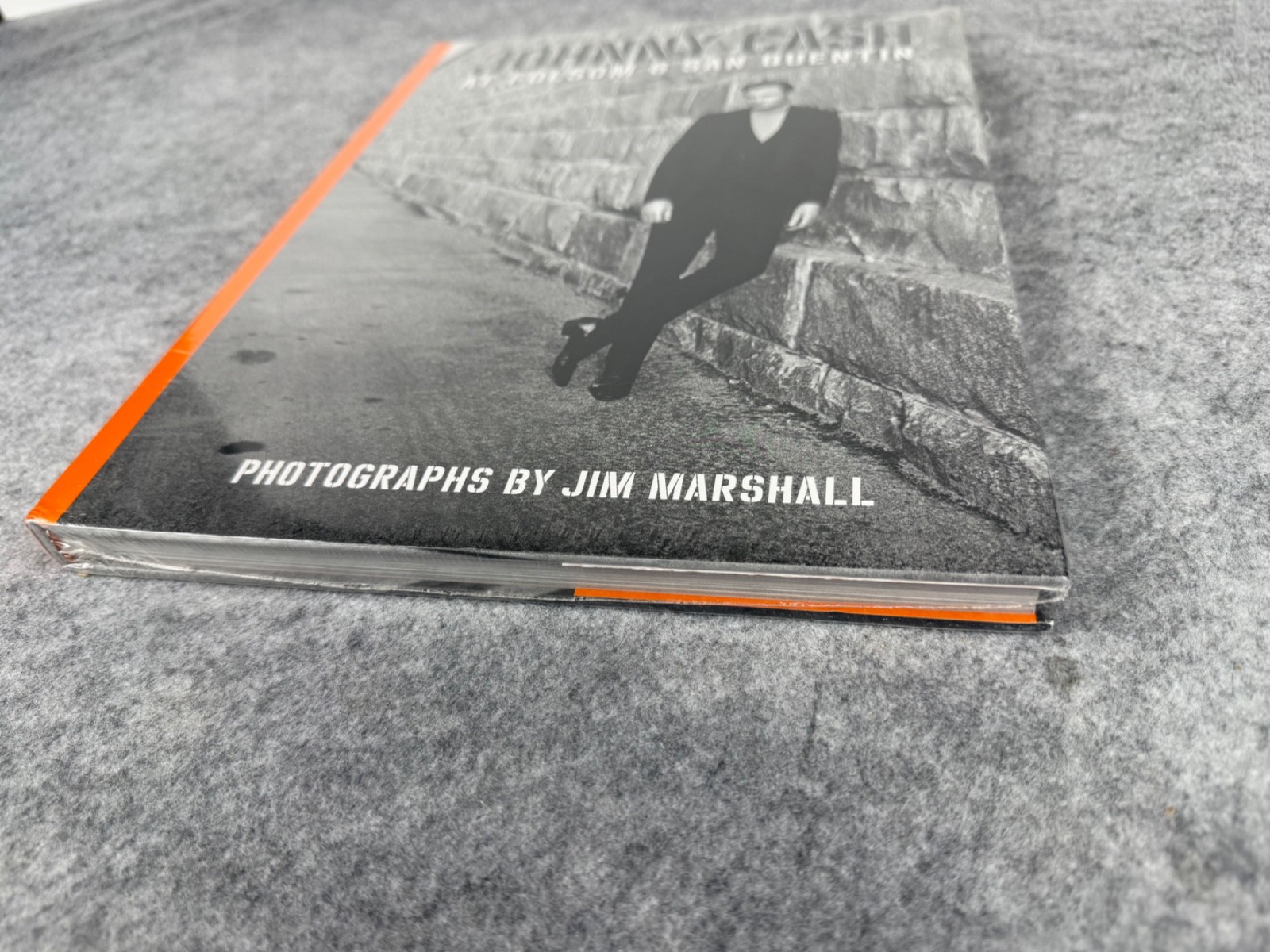 Johnny Cash at Folsom and San Quentin Hard Cover New in Shrinkwrap; Music Prison