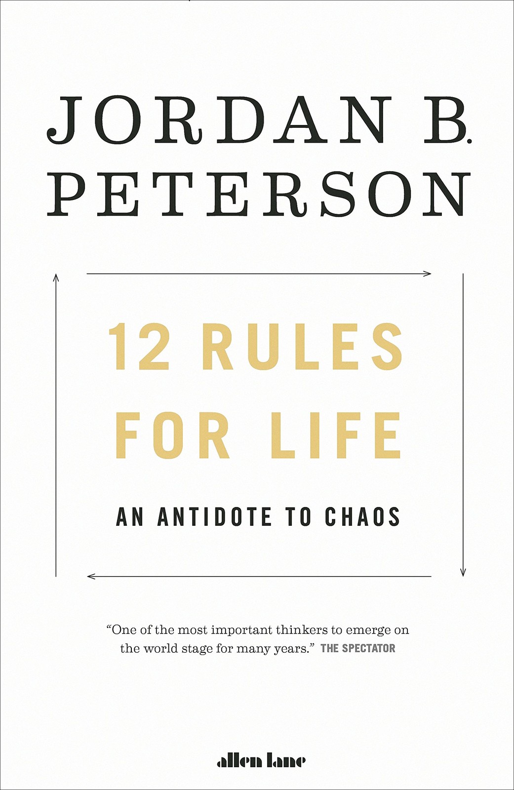 12 Rules For Life [Paperback] – paperback Peterson, Jordan B.