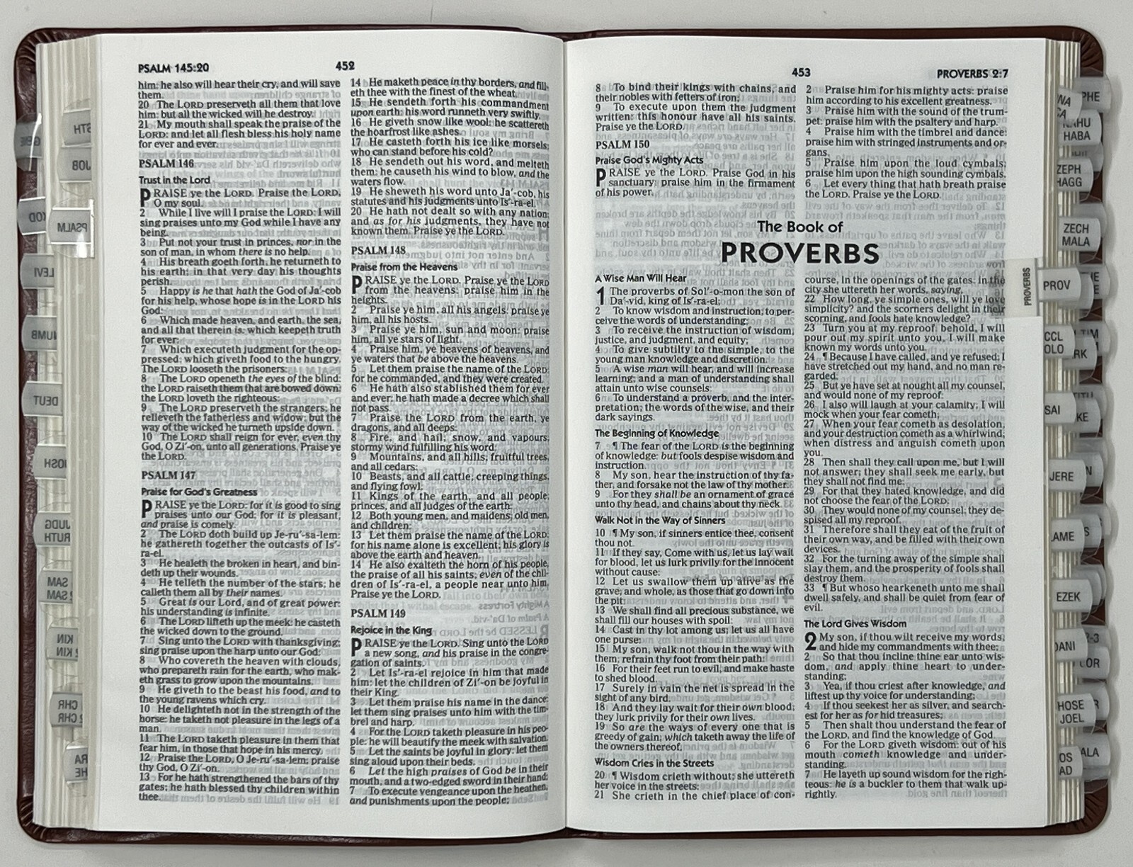 The Holy Bible: KJV: Red Letter Ed. – 2012 Leather SC Pub. by Worthy Publishing