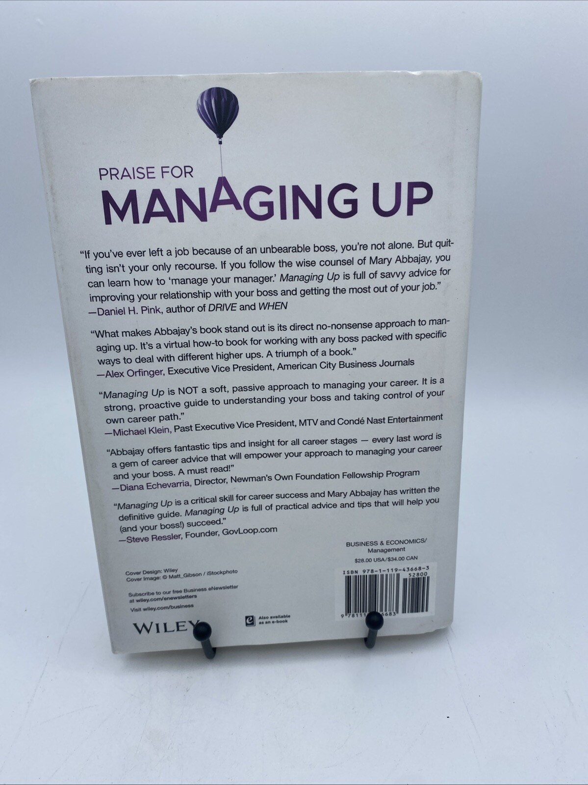 Managing Up How to Move up Win at Work, and Succeed with Any Type Boss Signed