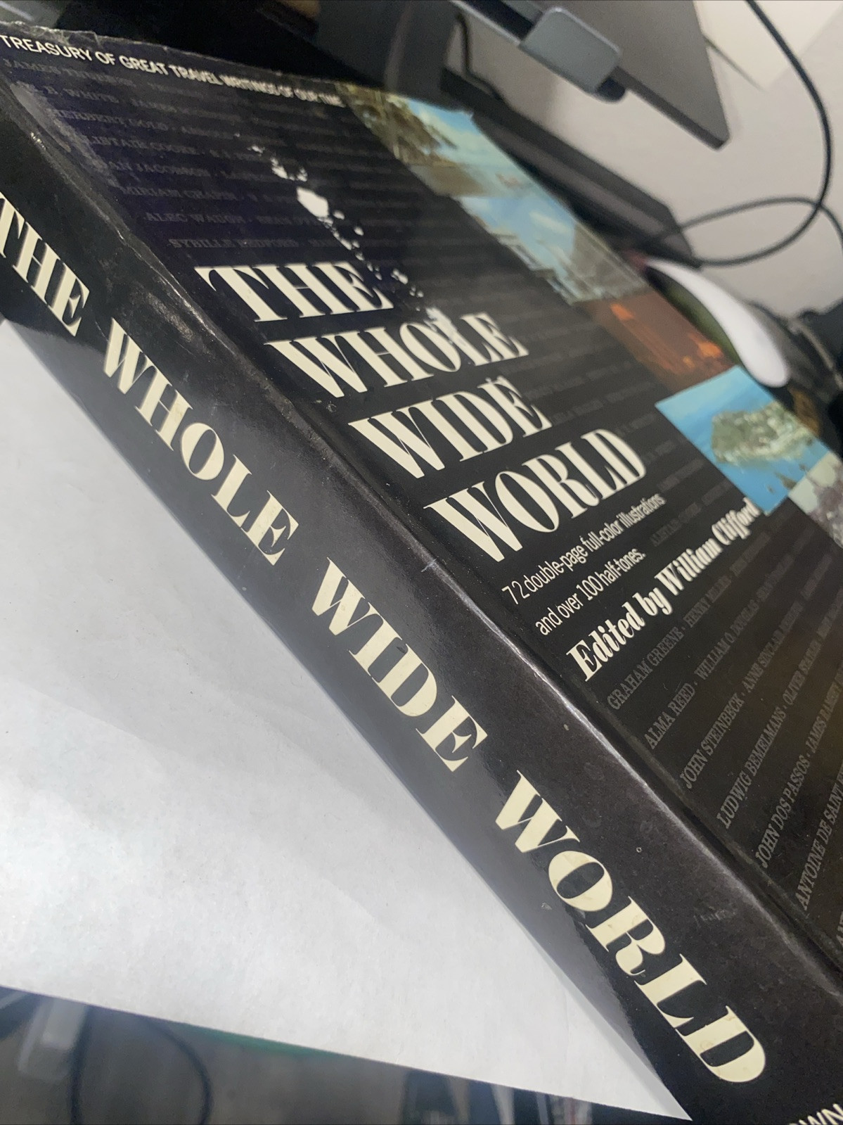 THE WHOLE WIDE WORLD, EDITED BY WILLIAM CLIFFORD, 1965. 72 PAGES COLOR ILL