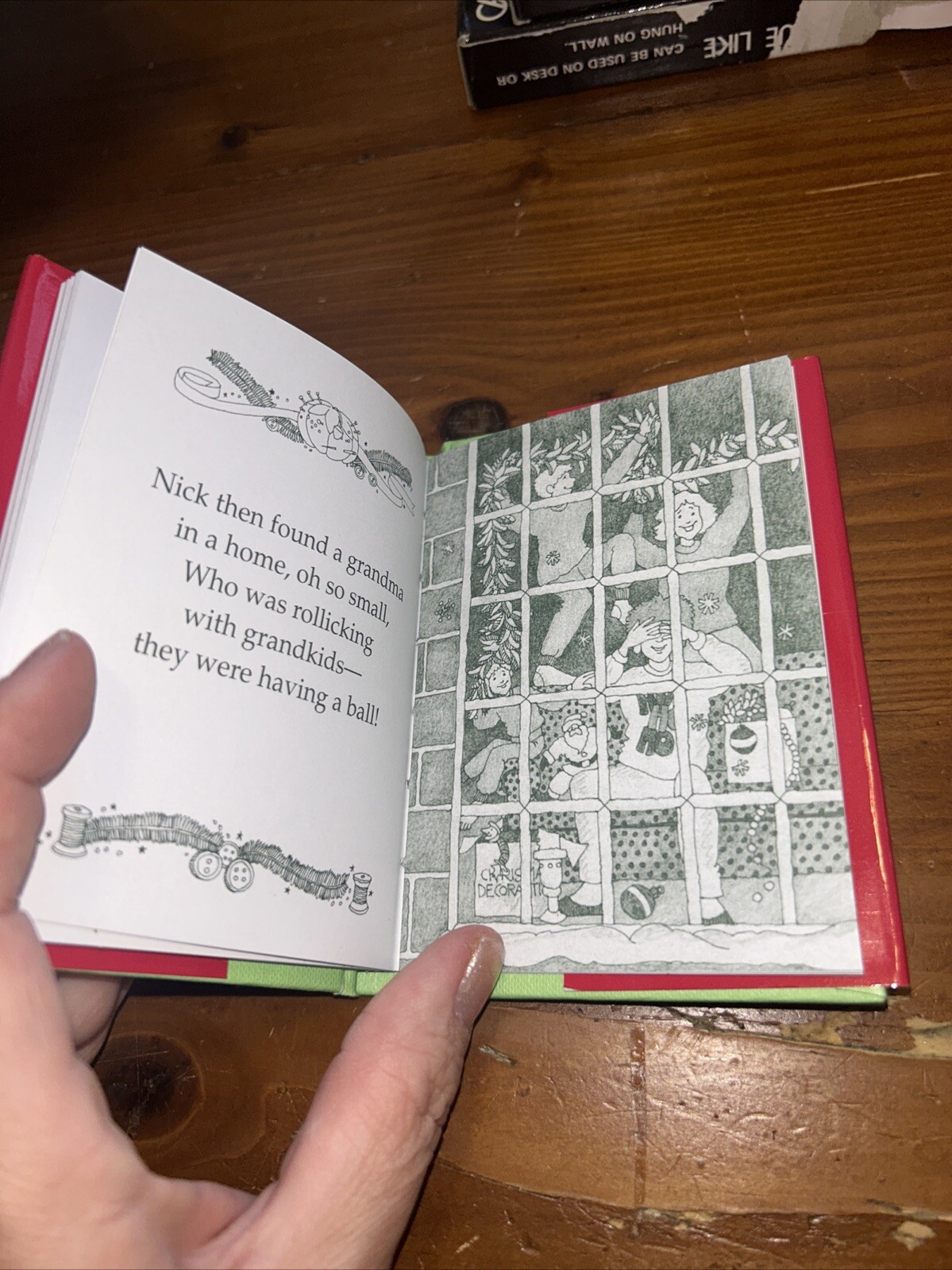 Grandma’s Night Before Christmas by Sue Carabine and Gibbs Smith Publisher B2
