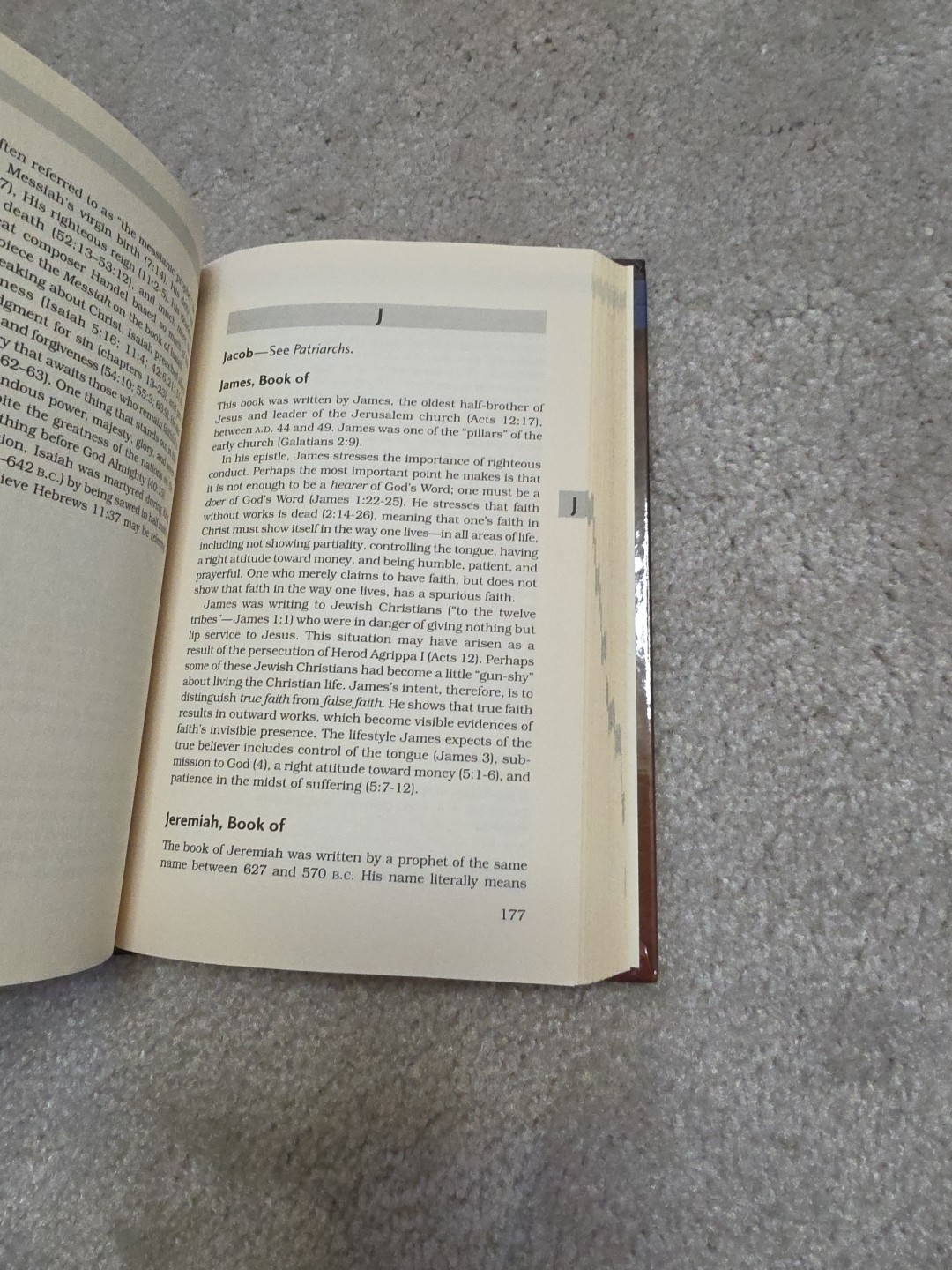 Find It Quick Handy Bible Encyclopedia by Ron Rhodes – 2003 HC Reference Book
