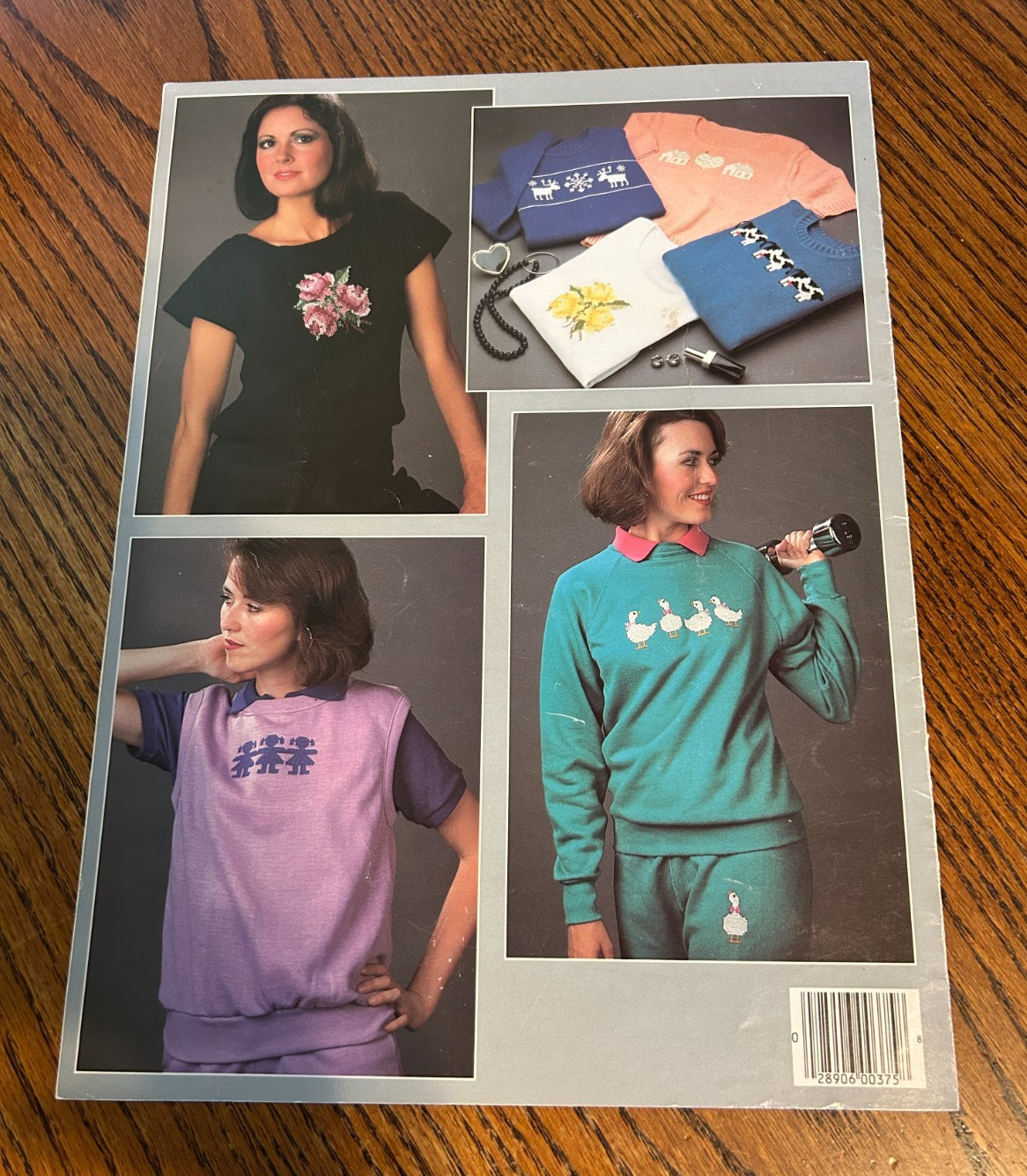 Lot of 3 Vintage Leisure Arts Leaflets 257, 367, 375 Cross Stitch & Crochet 1983
