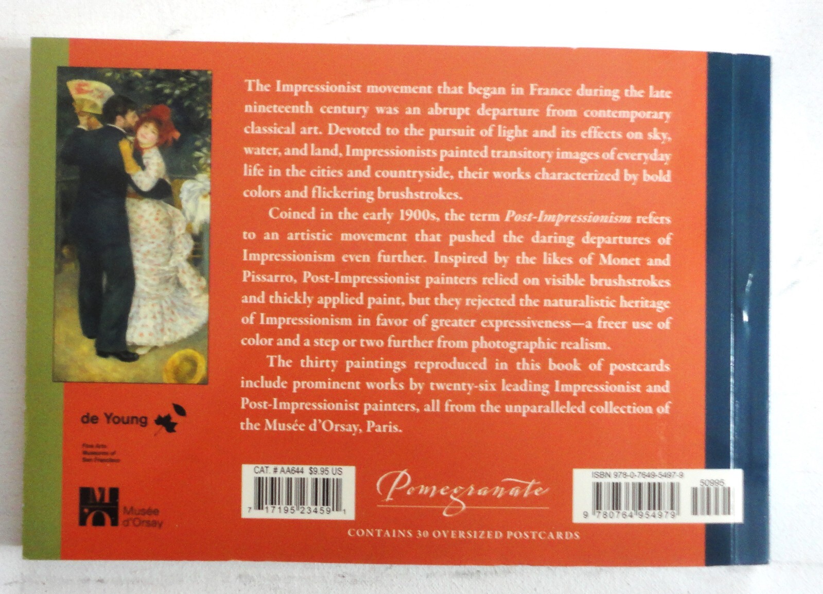 2 Pomegranate 30 Postcards Impressionism Post-Impressionism Hermitage & D’Orsay