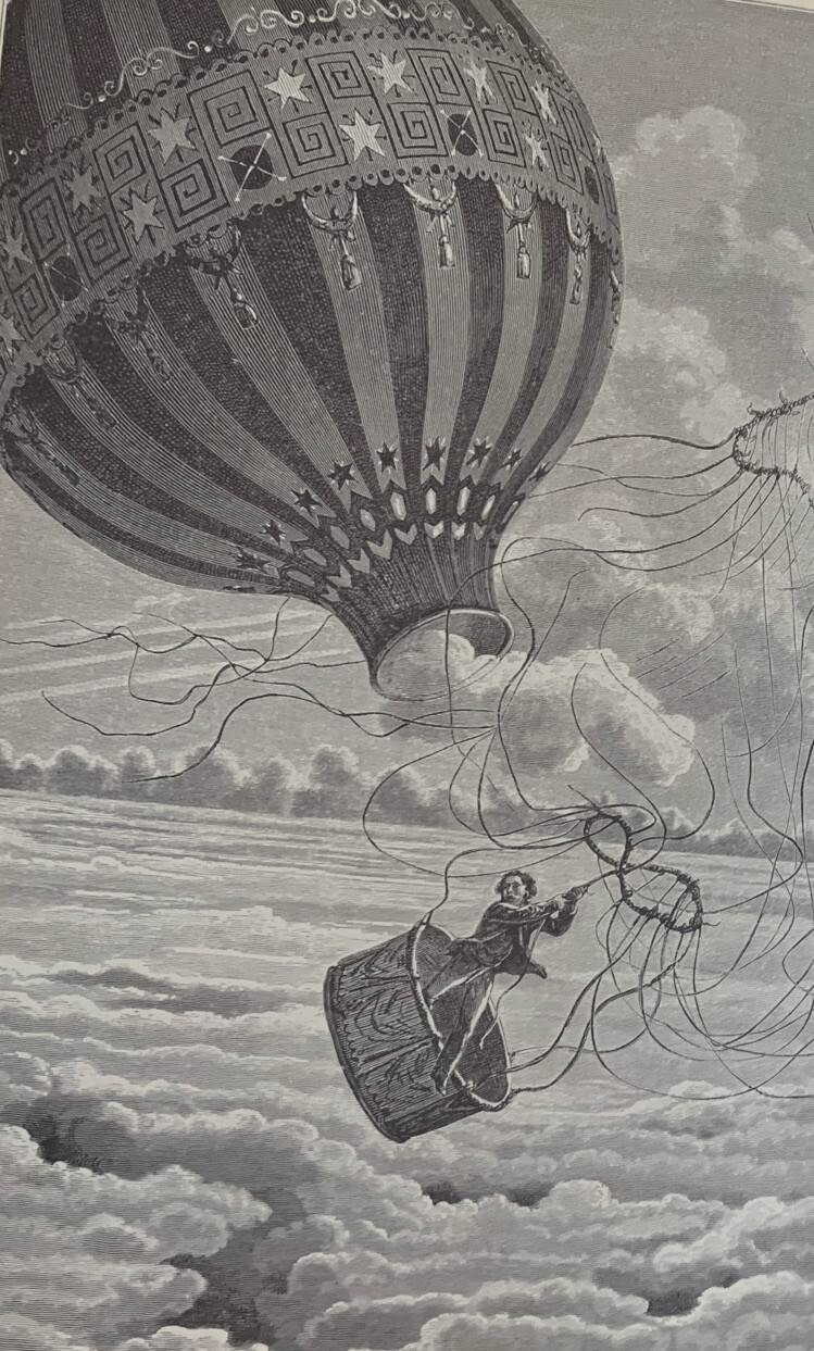 The Romance of Ballooning The Story of the Early Aeronauts, J.Jobe, 1971, 1stEd