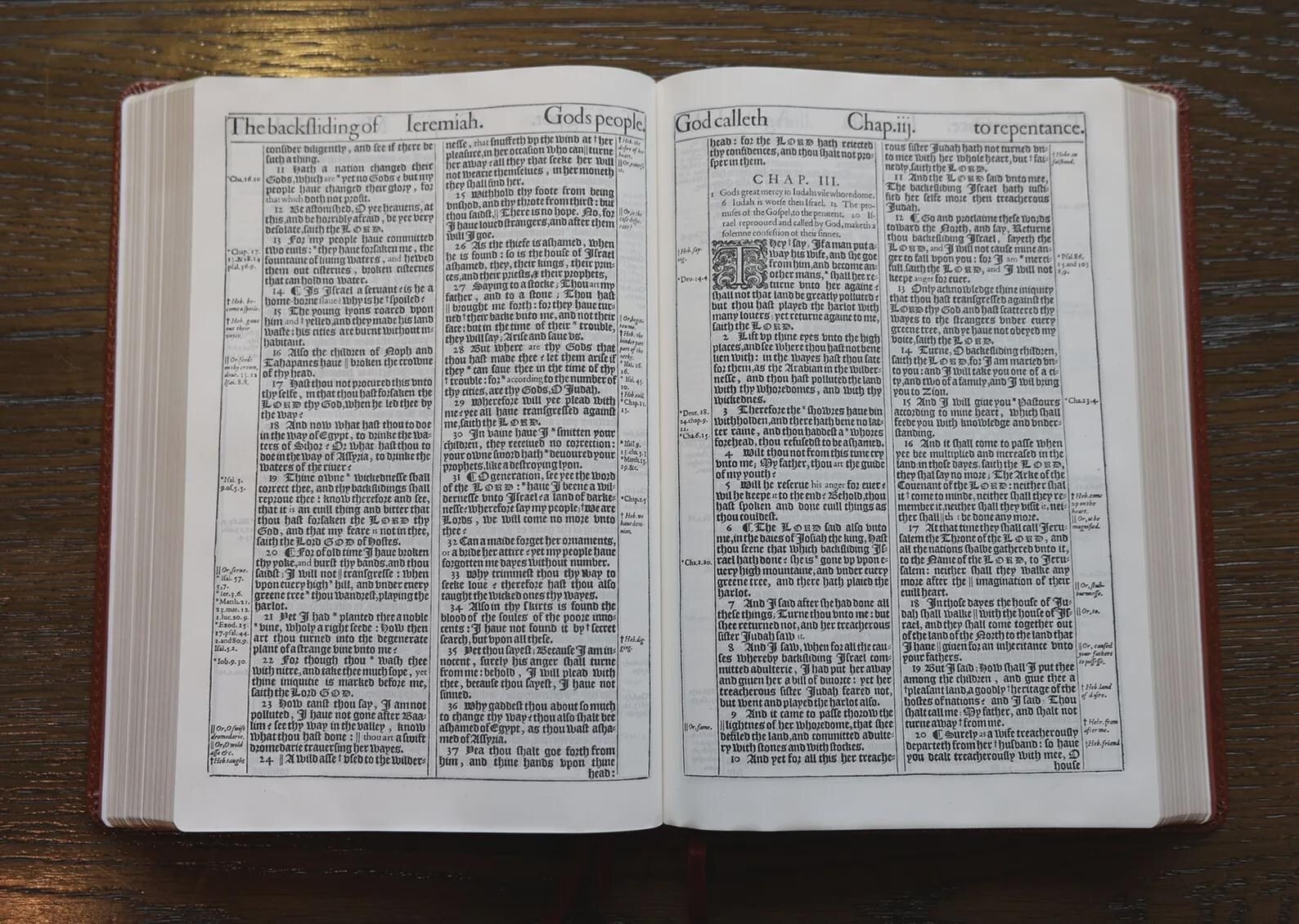 1611 King James Bible Facsimile w/ Apocrypha, 1st Edition Reprint – Brown