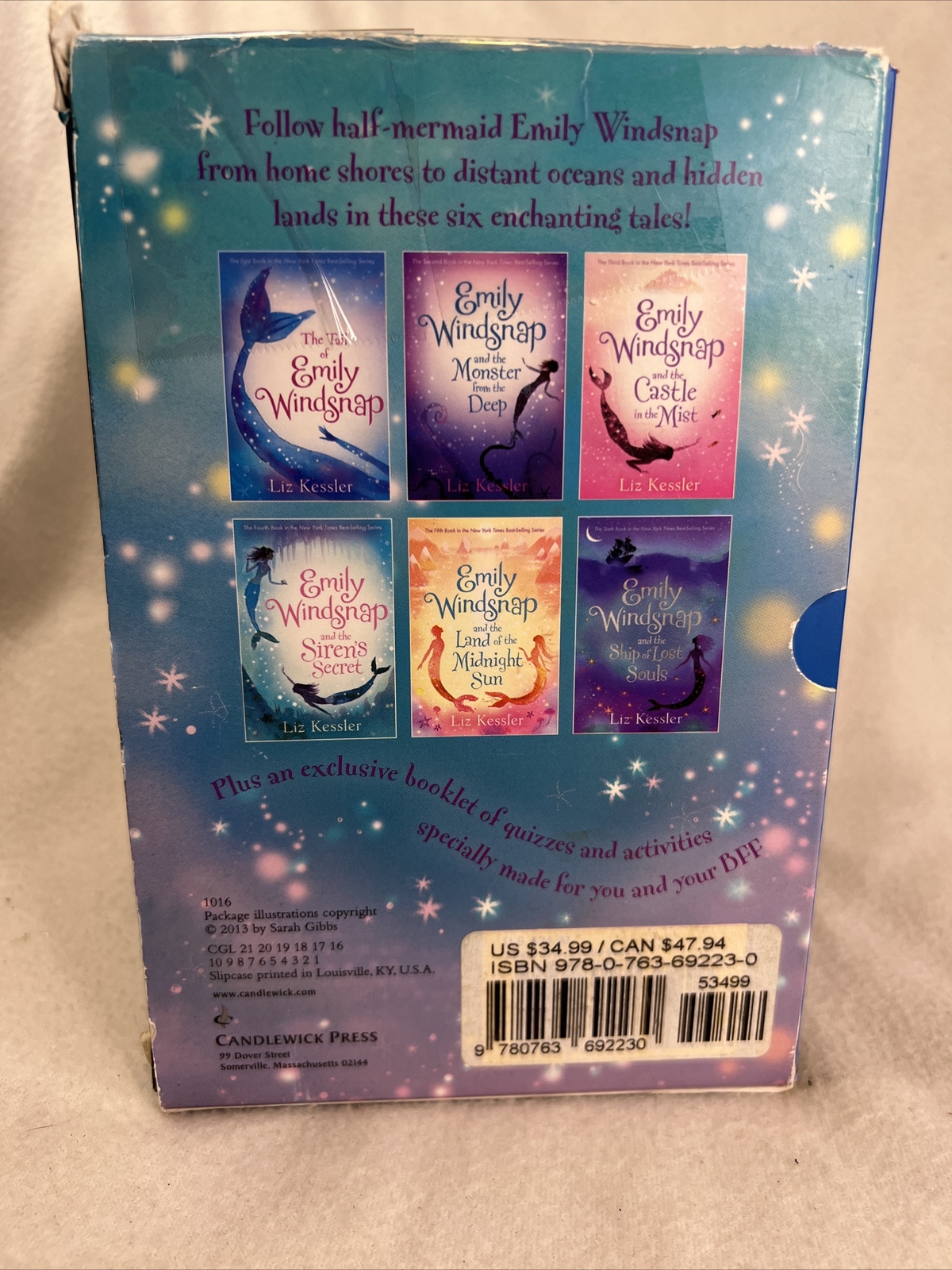 Emily Windsnap: Six Swishy Tails of Land and Sea- Softcover very good condition
