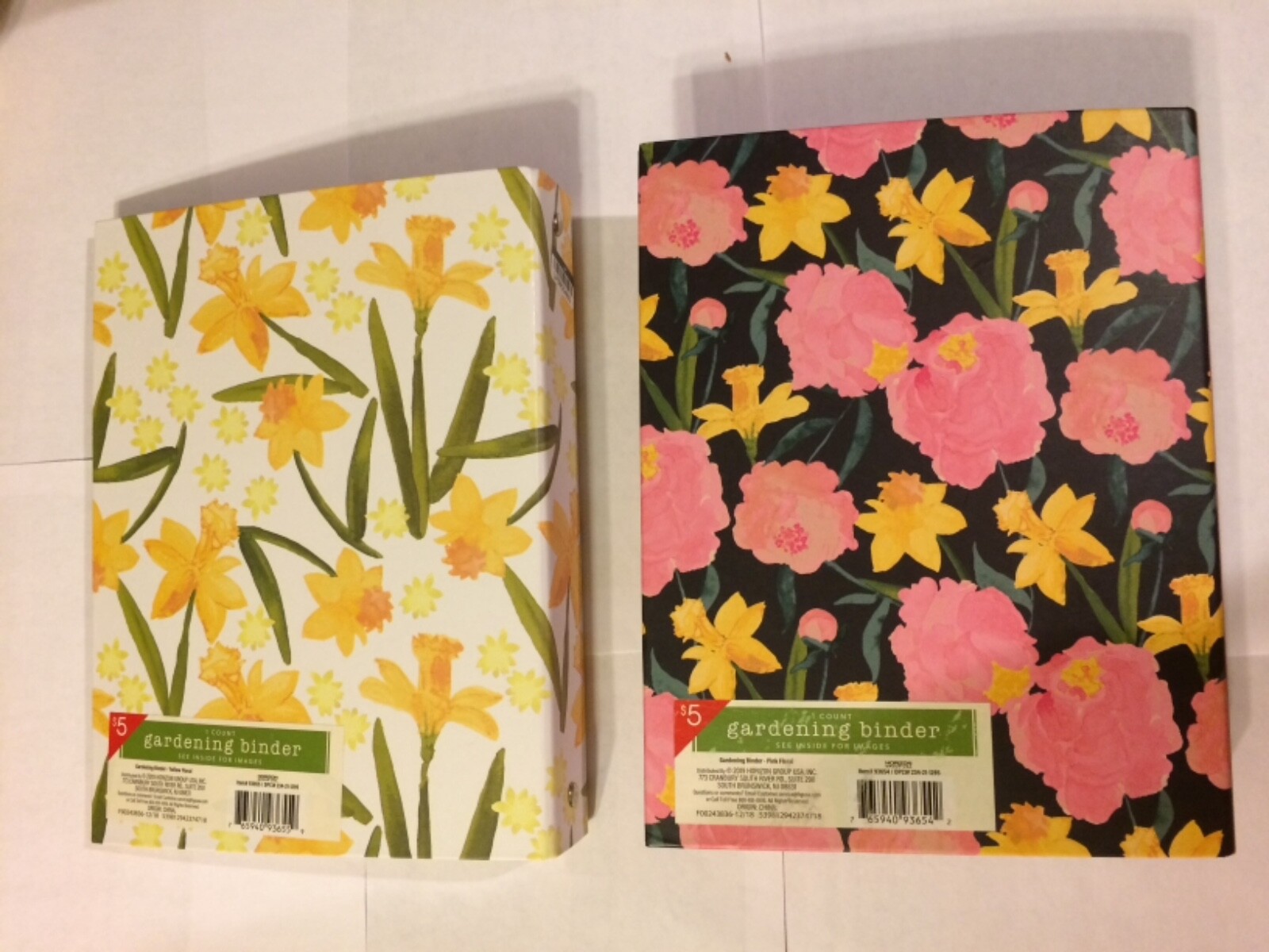 2 Horizon Group USA Gardening Planning 4 Ring Binder 40 Double-Sided Note Pages