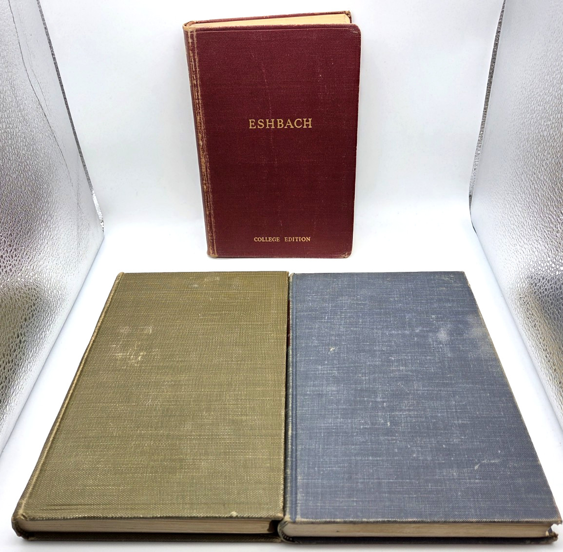 3 Vintage Mechanics & Engineering Textbooks Becker Goldstein & Eshbach 1947 – 59