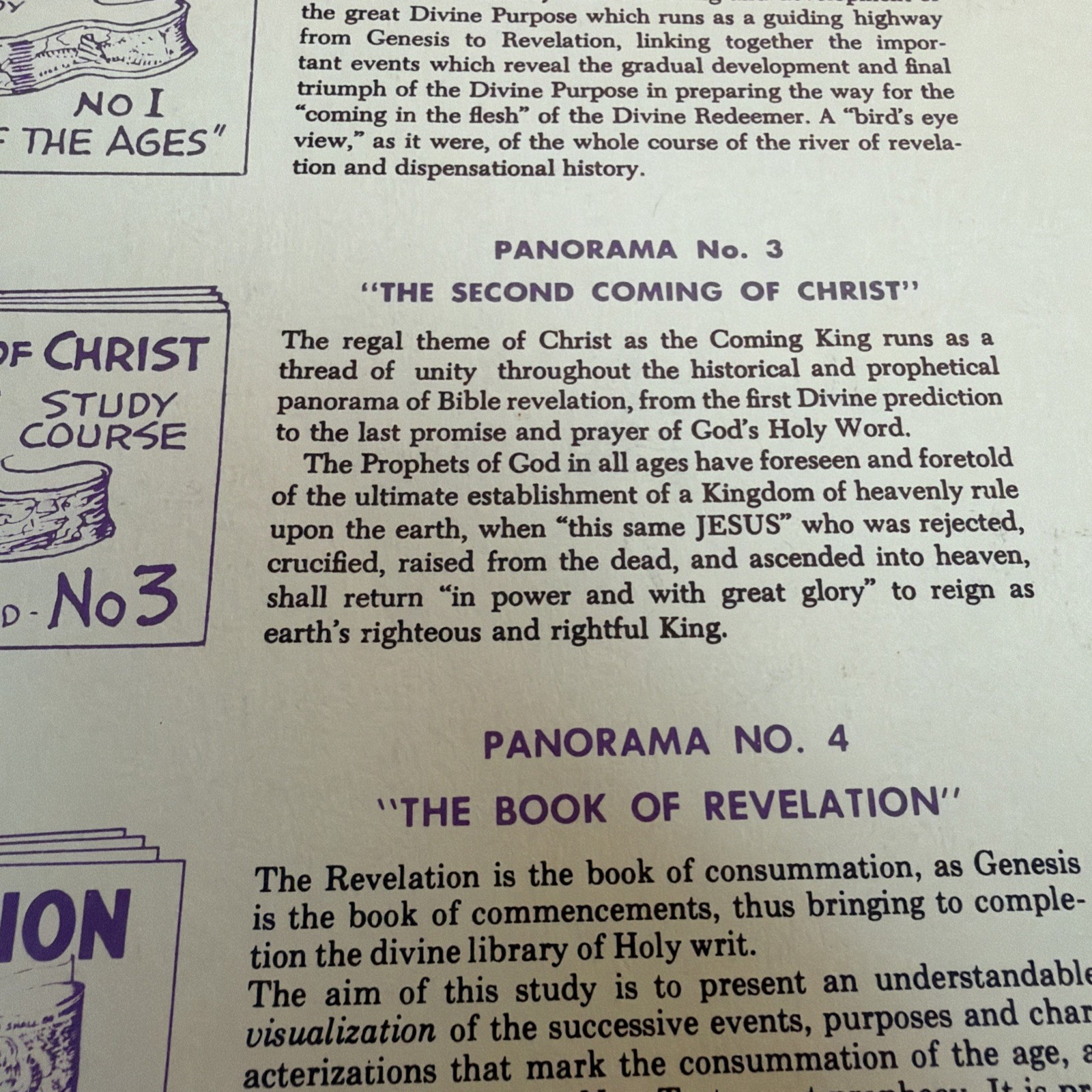 The Second Coming of Christ | Panorama Bible Study Course 3 |Alfred T. Eade 1966
