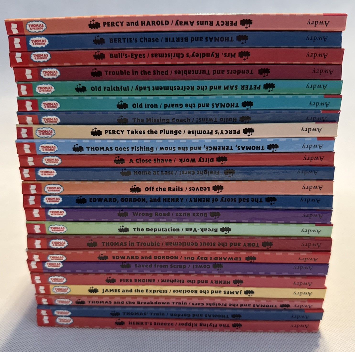 Thomas & Friends Club 2 Books In 1 Lot 23 Hardcover Stories Percy Harold Bertie