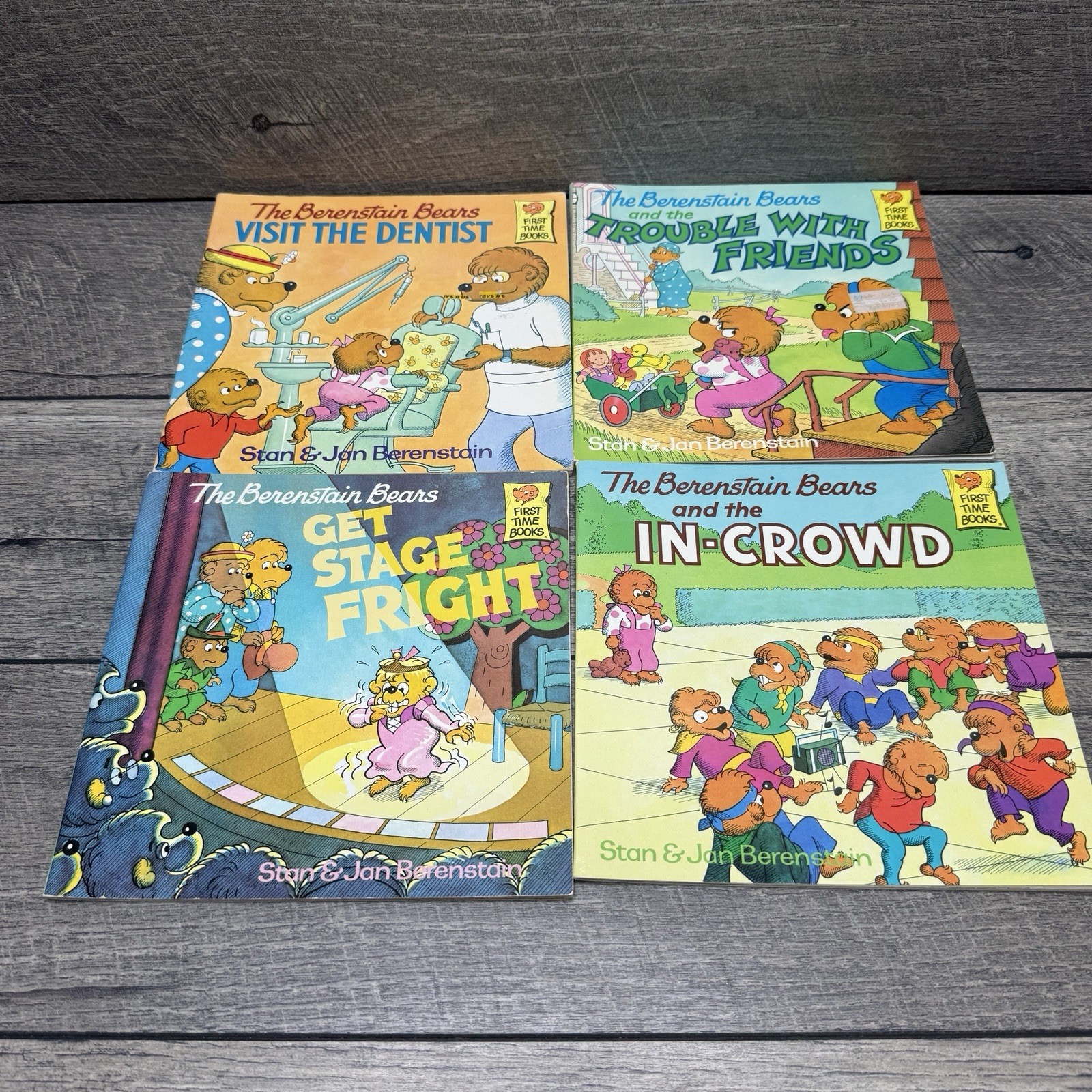 Lot of 18 Berenstain Bears First Time Picture Books Jan & Stan Berenstain 1980’s