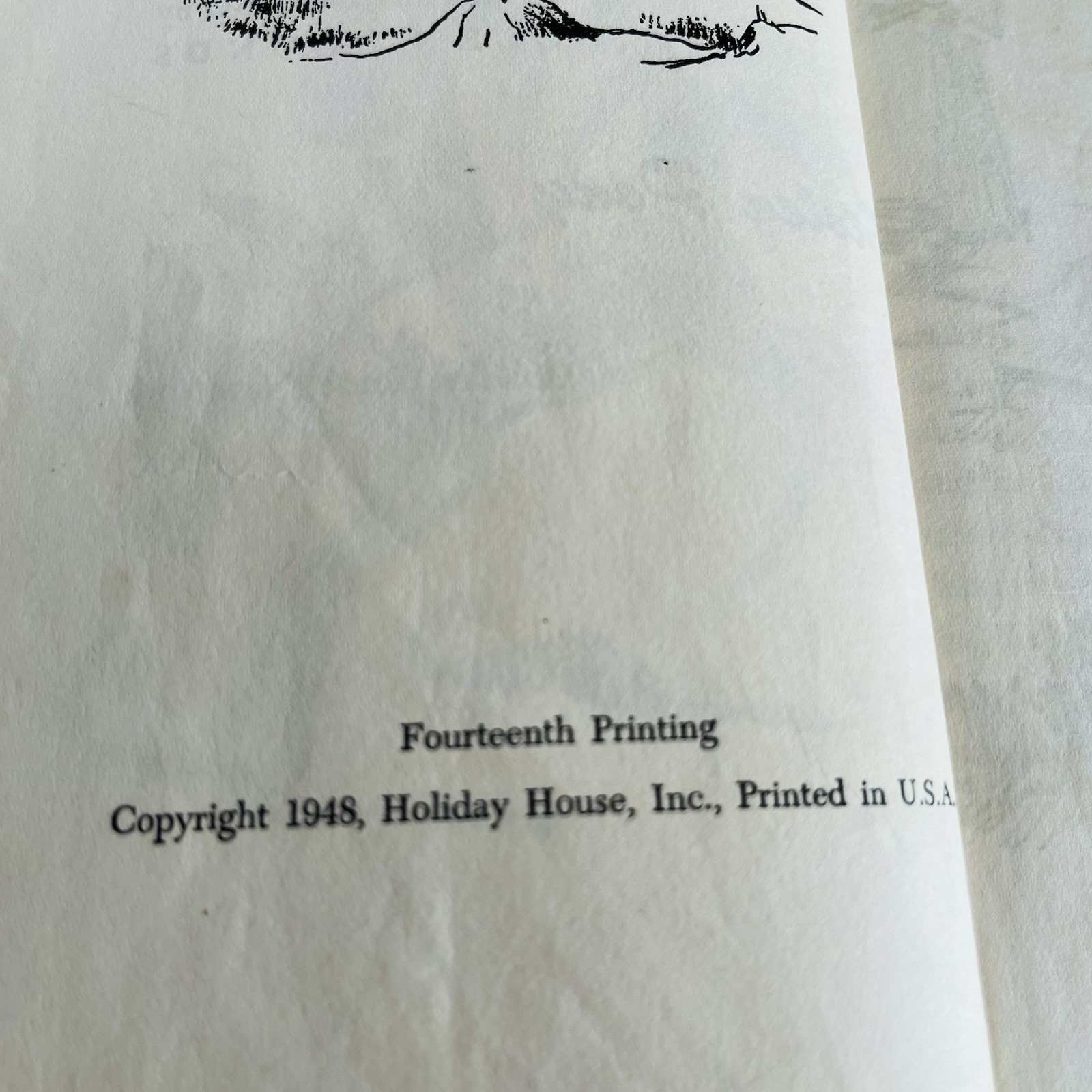 1948 Stolen Pony by Glen Rounds Vintage Western Cowboy Horse Book Holiday House