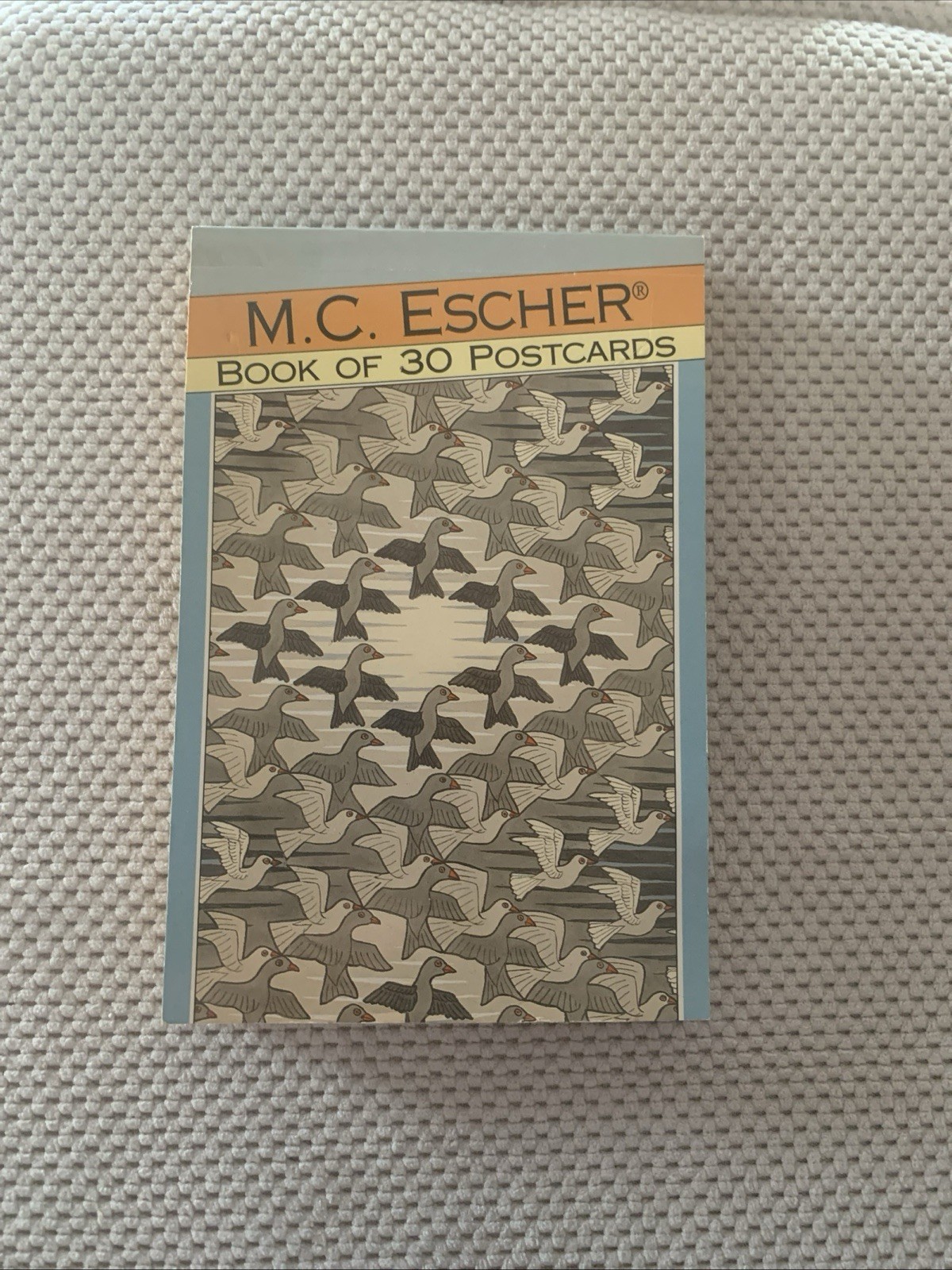 M.C. Escher Book of 30 Postcards Magna Books Tessellation Geometry Art