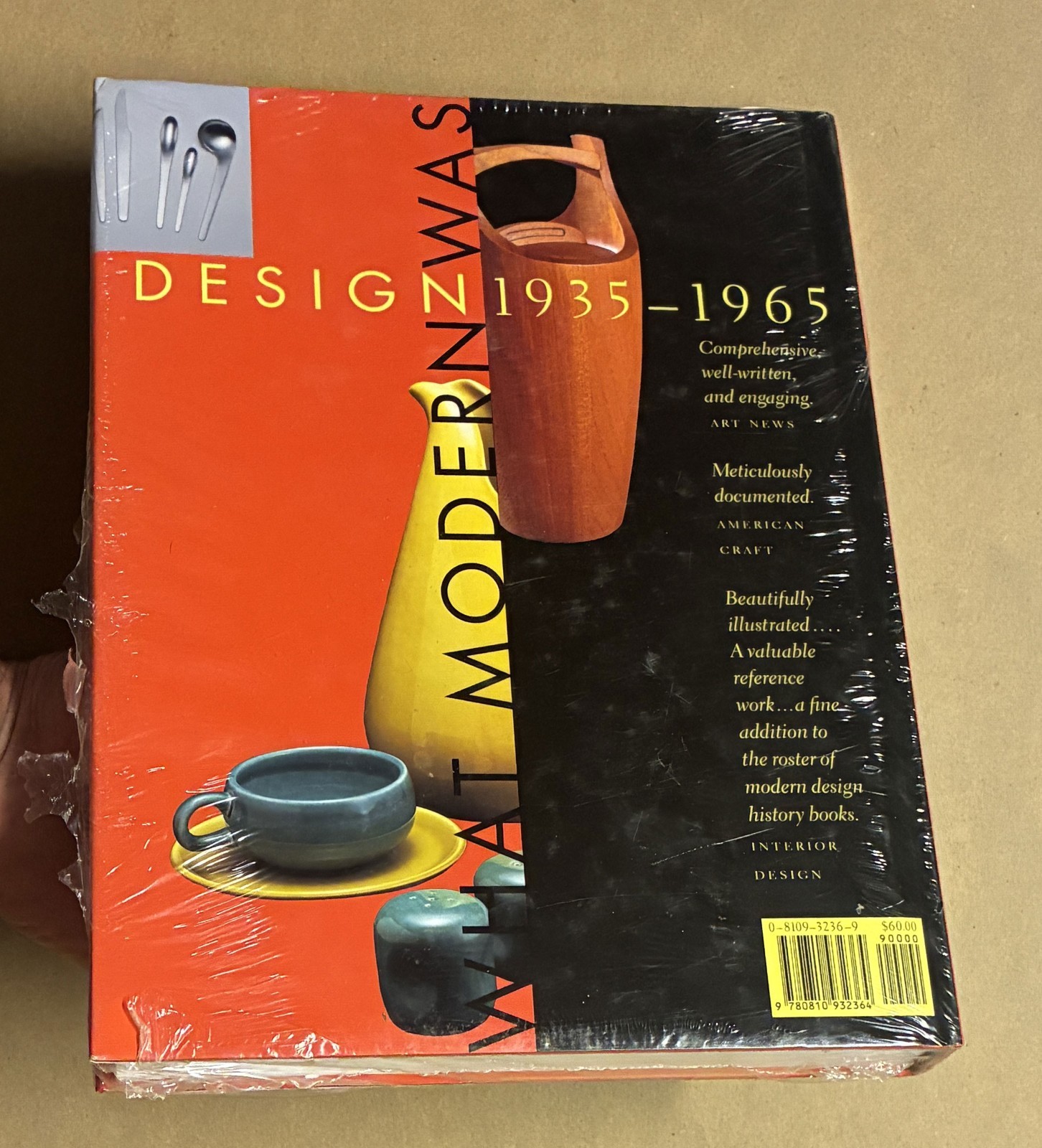 NEW in Shrinkwrap DESIGN 1935-1965: WHAT MODERN WAS – Abrams Pub – GIFT QUALITY
