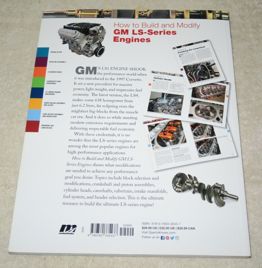 How to Build and Modify GM LS-Series Engines by Joseph Potak (2009, Trade…