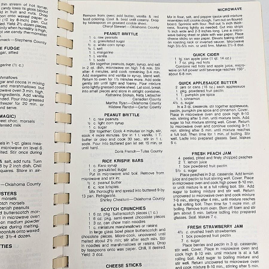 Oklahoma Extension Homemakers Golden Anniversary Cookbook 1935 To 1985 Recipes