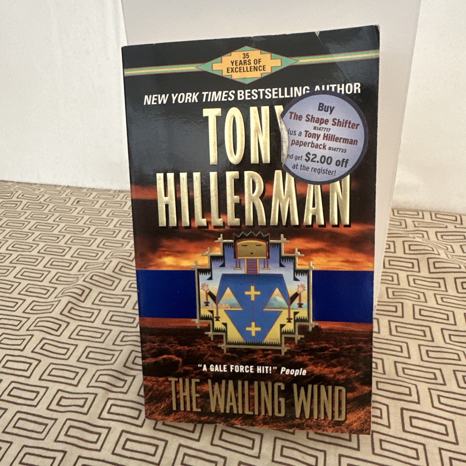 Tony & Anne Hillerman Novels Lot Of 4 HCs & PBs W/ 11 Stories G-Good+ Condition