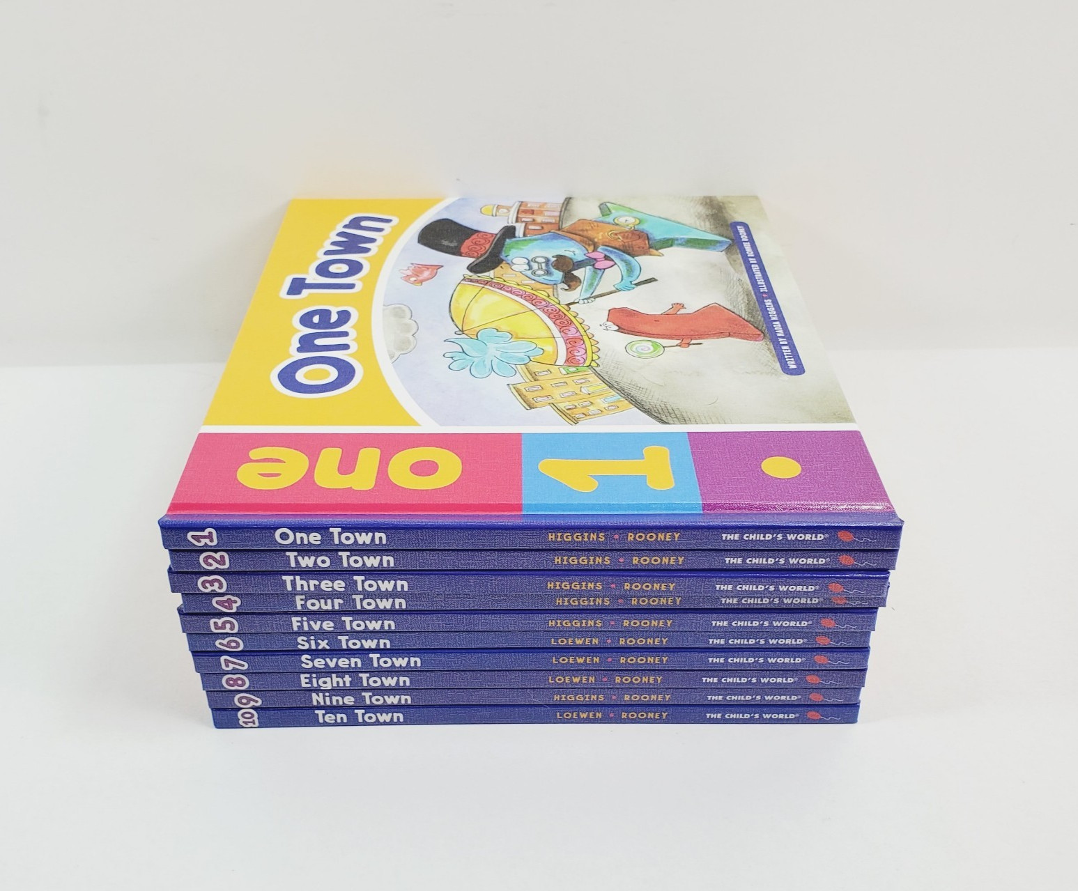 Ready Set Count Number Town Books 1-10 Hardcover The Child’s World 2023