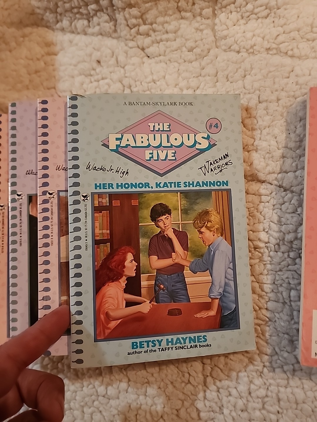 The fabulous 5 by Betsy Haynes books# 1 thru 8 ,#11,#15