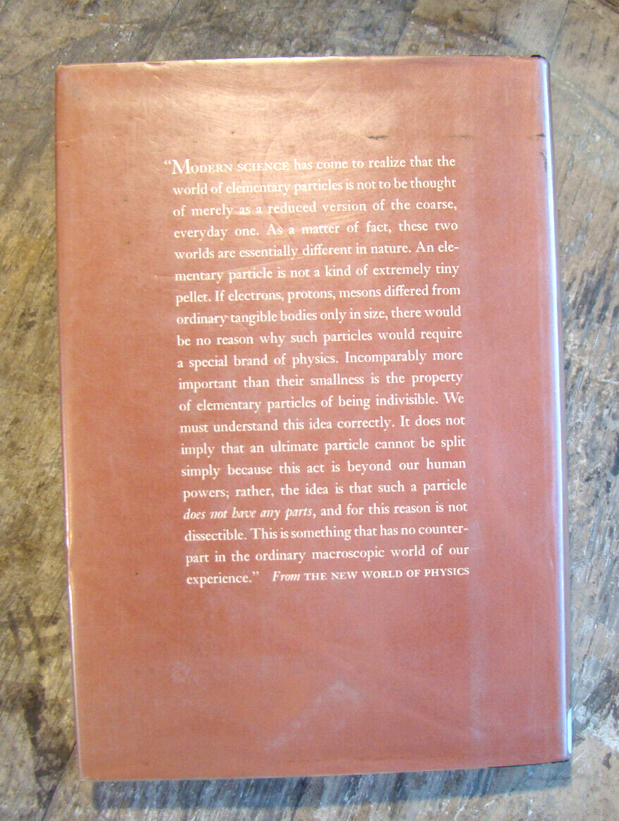 The New World Of Physics ~1962 HC 1st Printing~ March Freeman Science Atom ⚛
