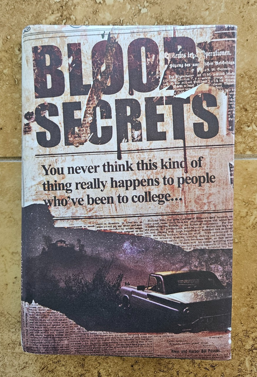 CRAIG JONES Blood Secrets 2019 HC/DJ Centipede Press unsigned copy