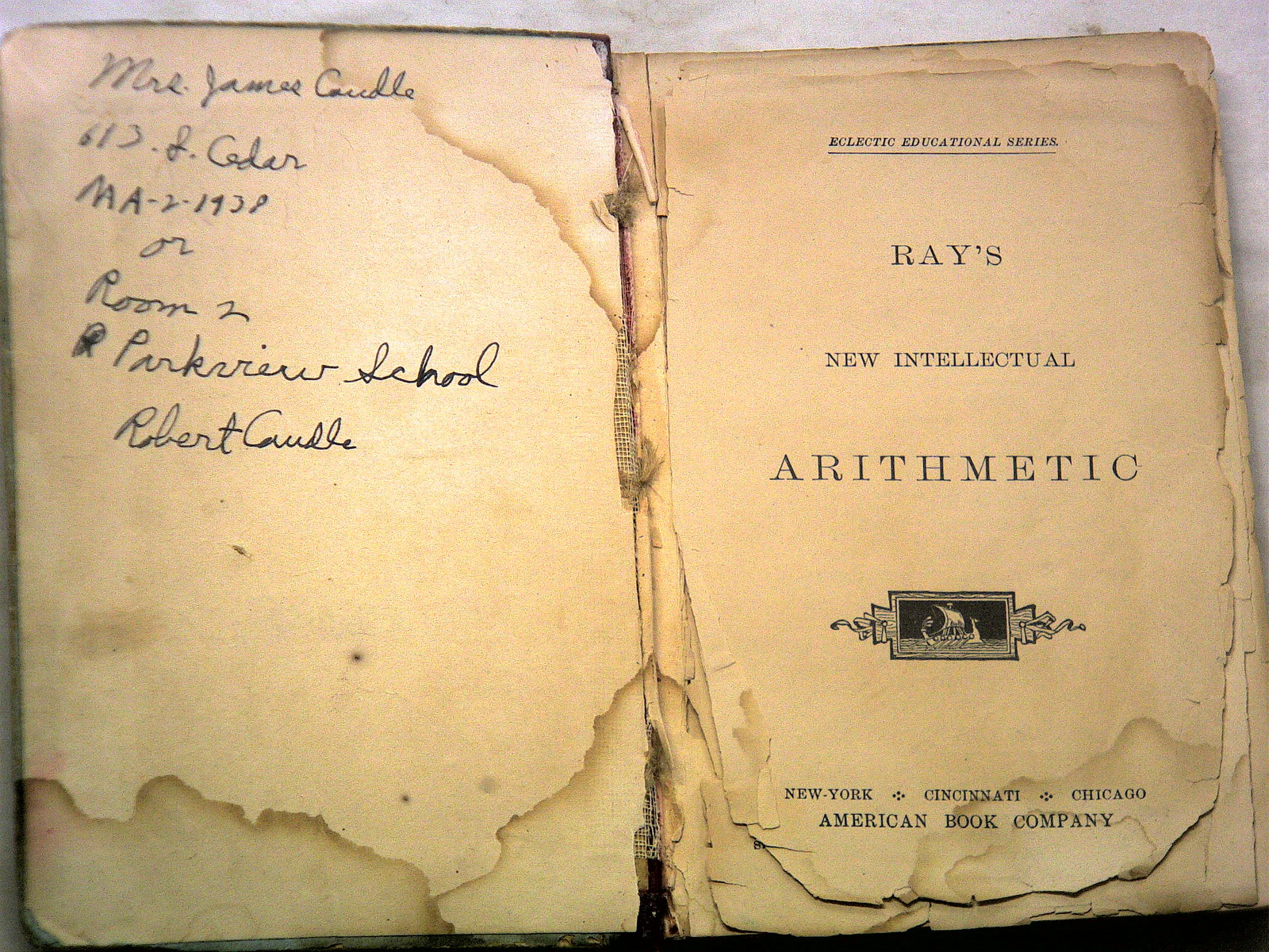 Ray’s New intellectual arithmetic by Ray, Joseph[1877][HB][EN]