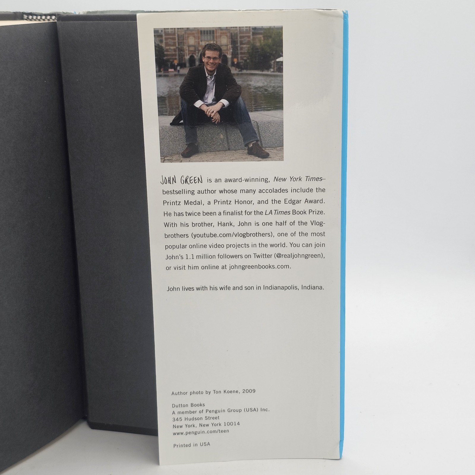 The Fault in Our Stars John Green 2012 1st Edition Signed HC w/DJ