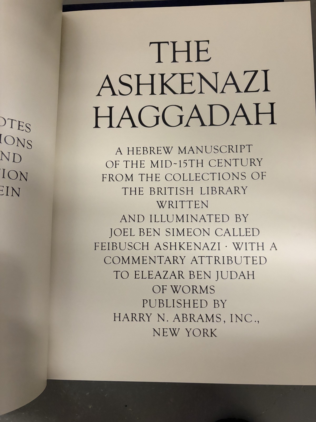 Ashkenazi Haggadah ILLUSTRATED FACSIMILE Mid-15th Manuscript | Eleazar of Worms