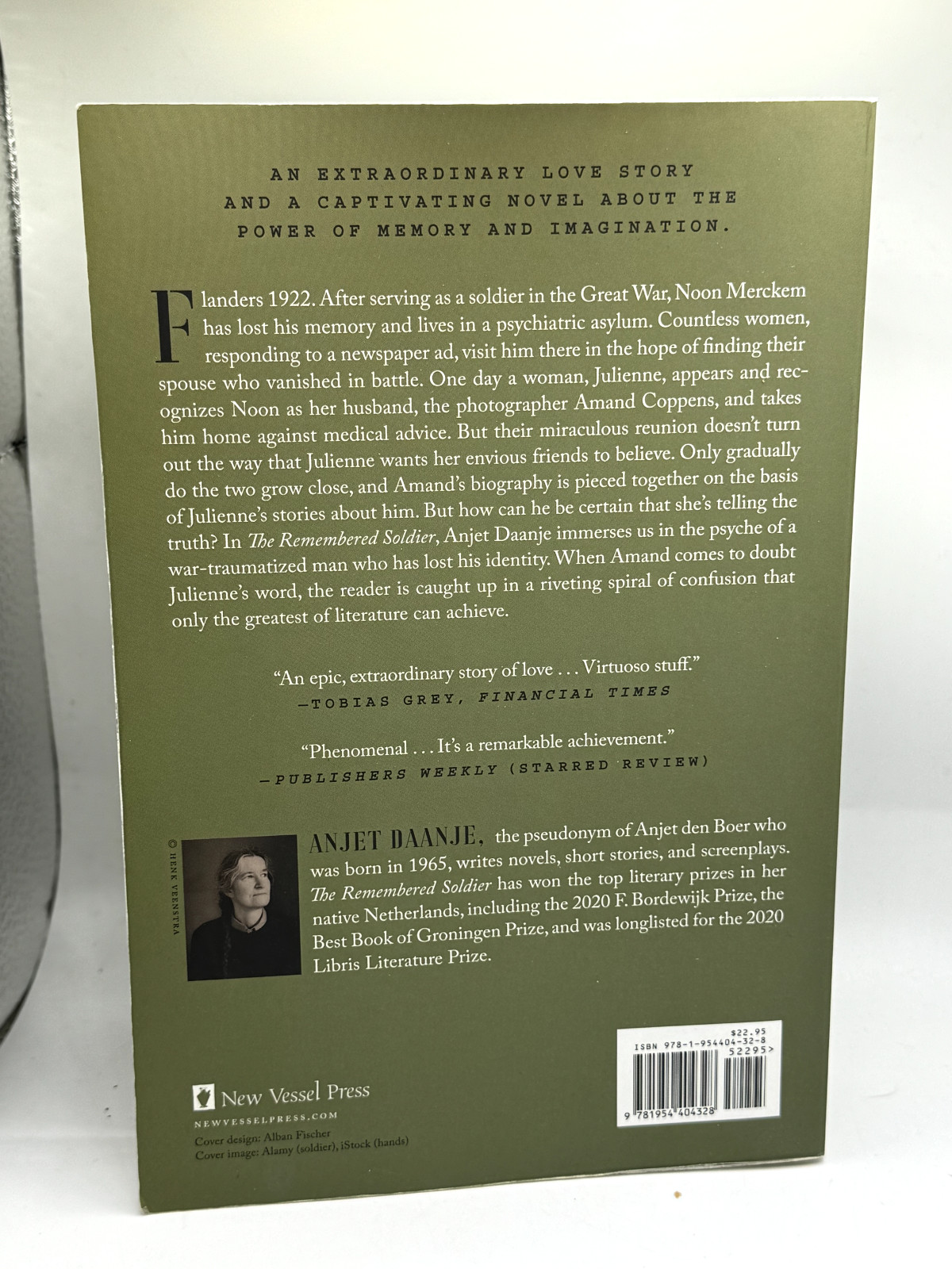 Remembered Soldier by Anjet Daanje (2025, Trade Paperback) WORLD WAR 1 WW1