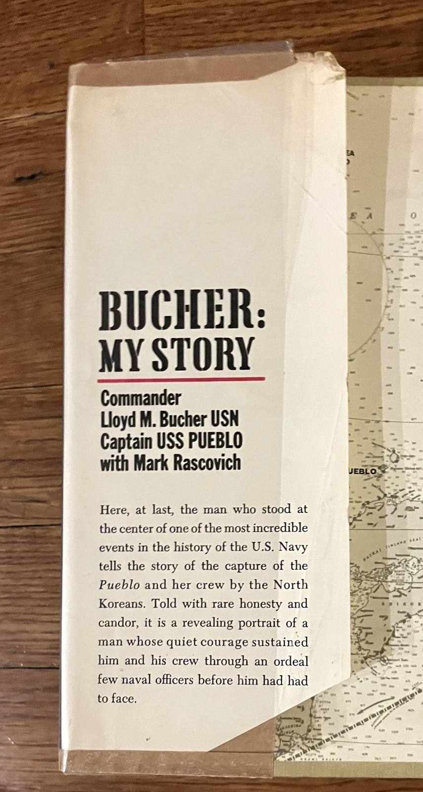 BUCHER: MY STORY-Captain of USS Pueblo Memoir-LLOYD M. BUCHER-Very Good HC w/DJ!