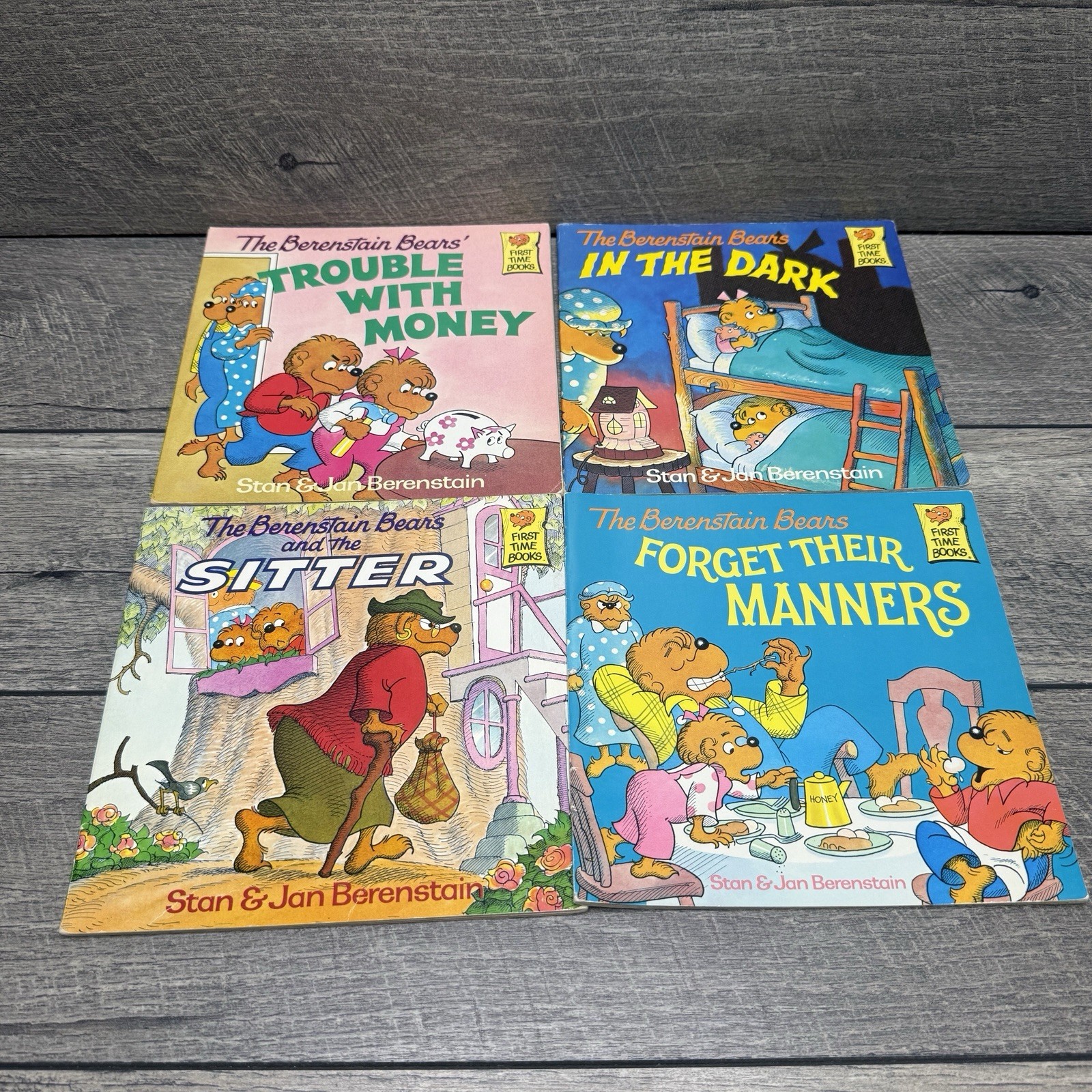 Lot of 18 Berenstain Bears First Time Picture Books Jan & Stan Berenstain 1980’s
