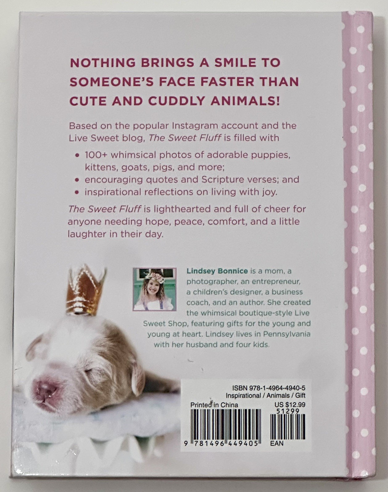 Lindsey Bonnice The Sweet Fluff (Hardback), Brand New