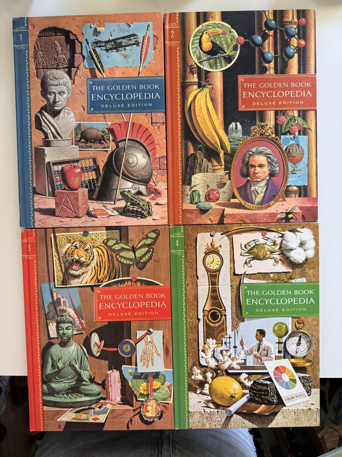 Vintage 1959/1960 The GOLDEN Book Encyclopedia Set Vol 1-4, 6,7, 9,10, 12-14,16