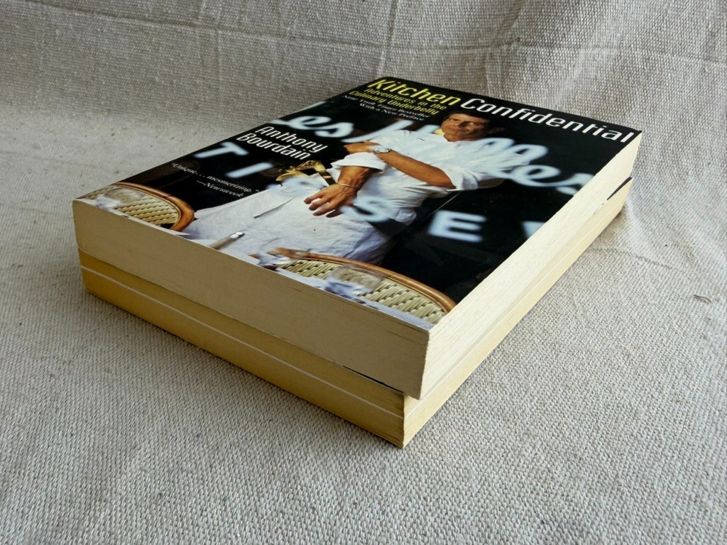 Anthony Bourdain Paperback Lot ~ Kitchen Confidential / A Cook’s Tour