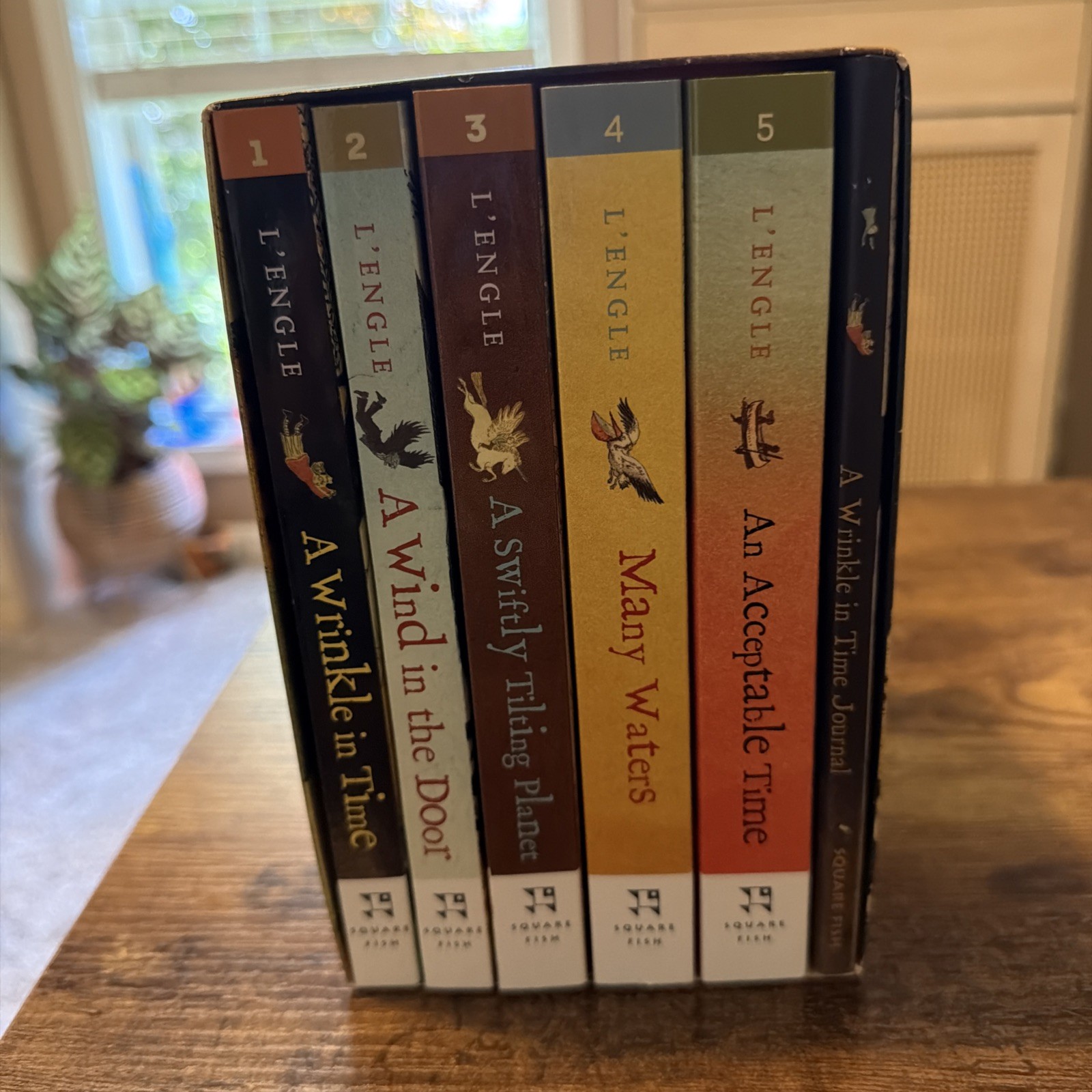 The Wrinkle in Time Quintet Boxed Set of 5 Books By Madeleine L’Engle